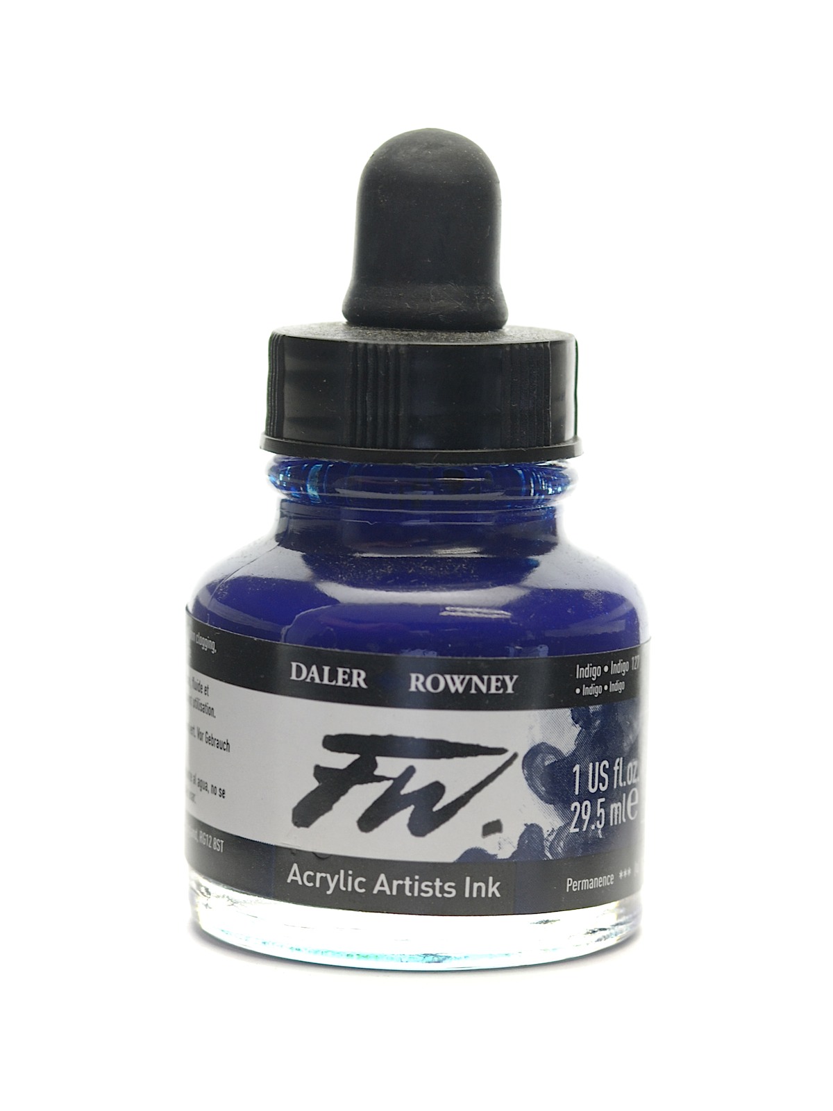 FW Artists' Ink indigo 1 oz.