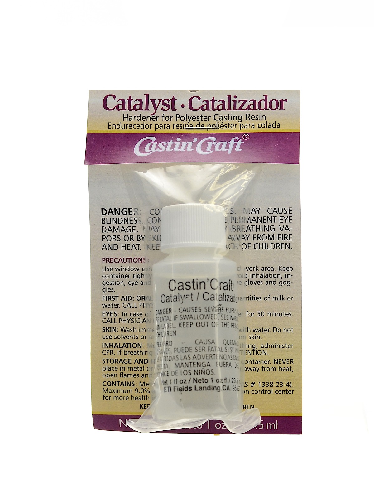 Clear Casting Catalyst 1 Oz. Bottle