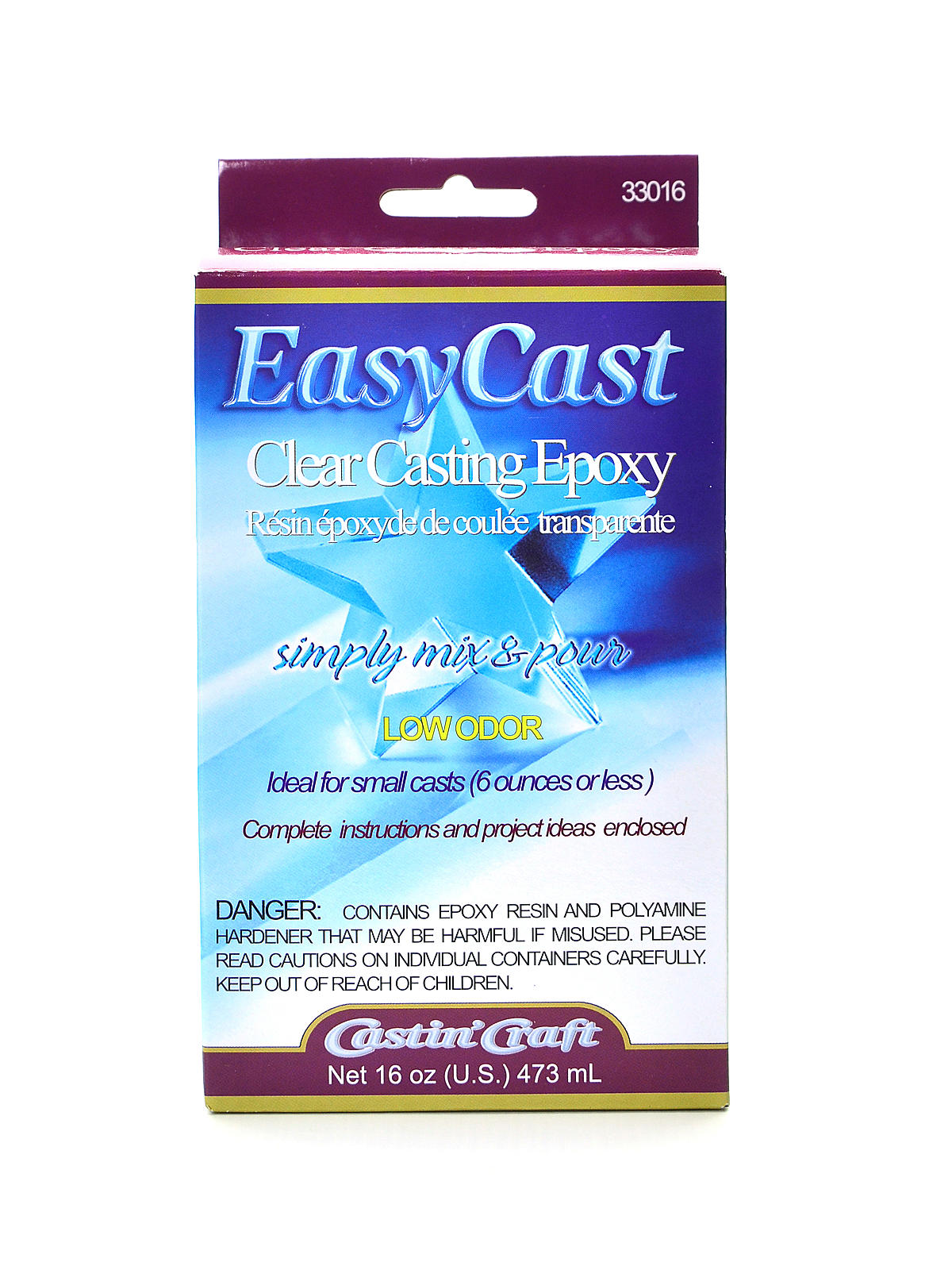 Easycast Clear Casting Epoxy 16 Oz.