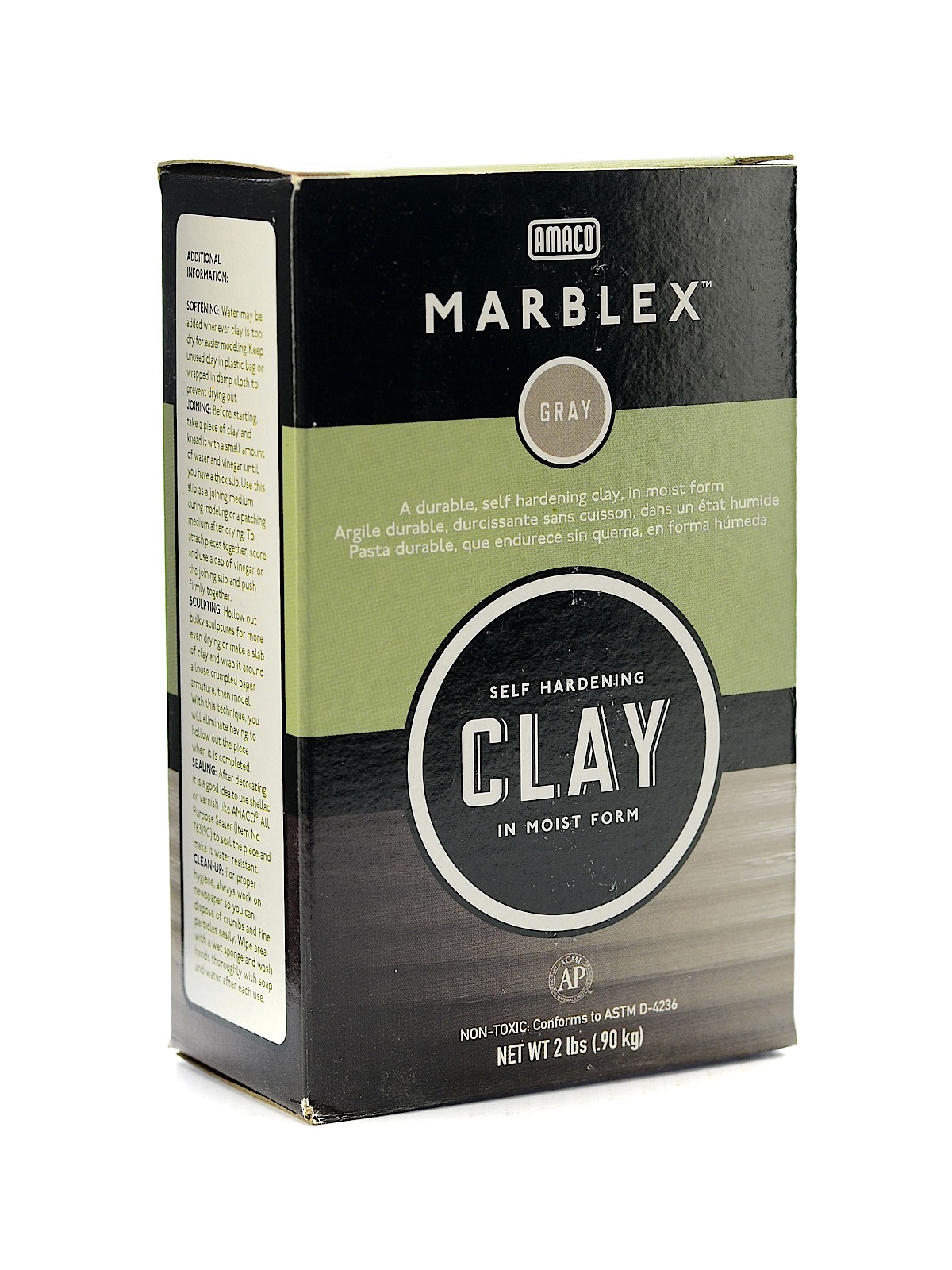 Marblex Self Hardening Clay 2 Lb.