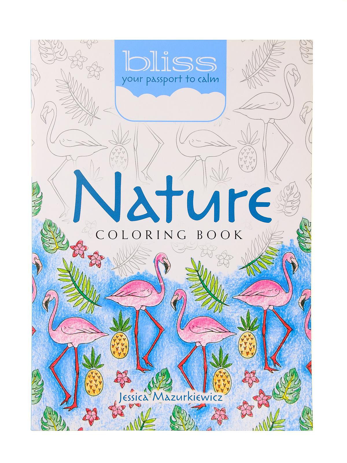 Bliss: Adult Coloring Books Nature