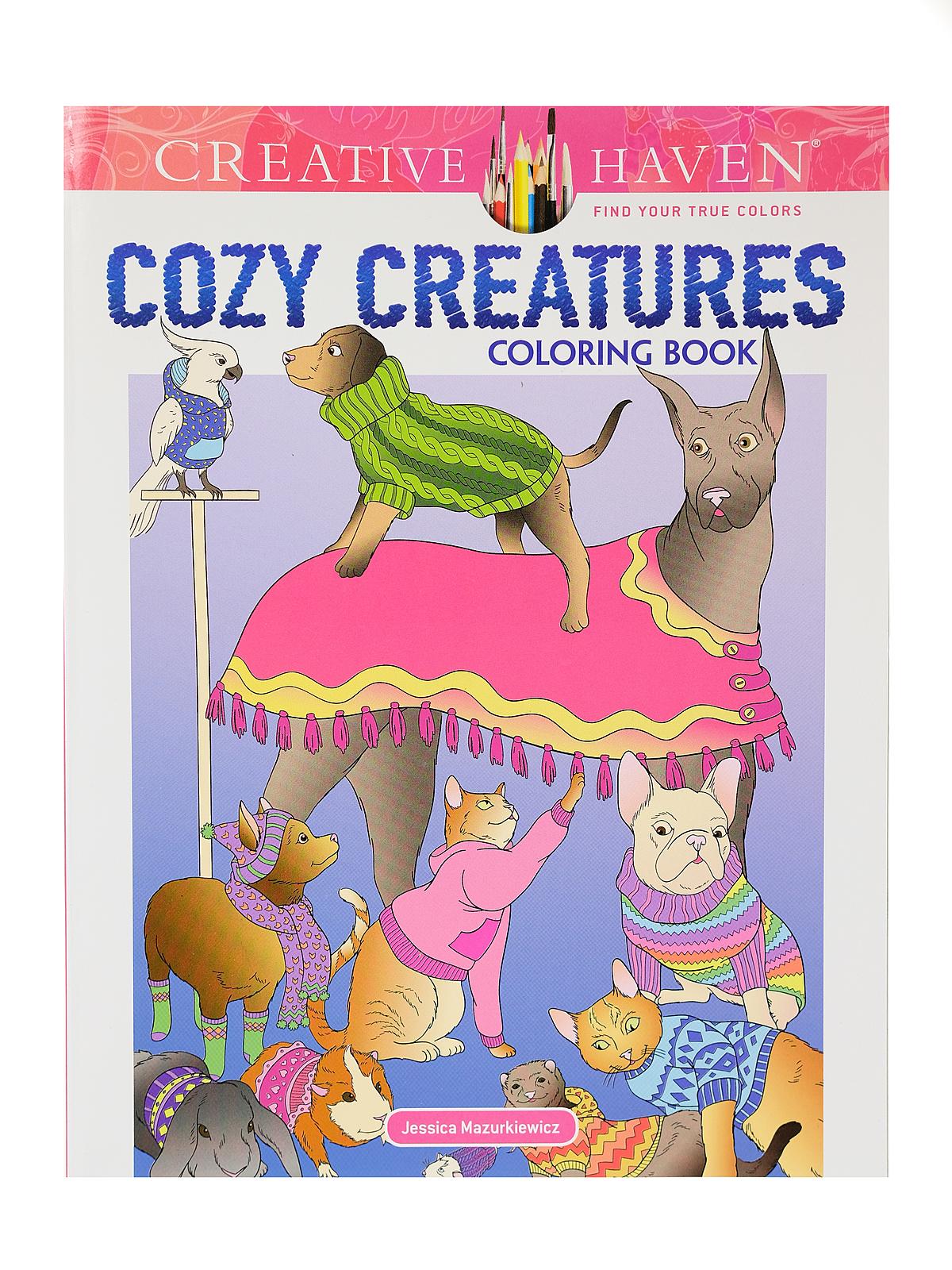 Creative Haven Coloring Books Cozy Creatures