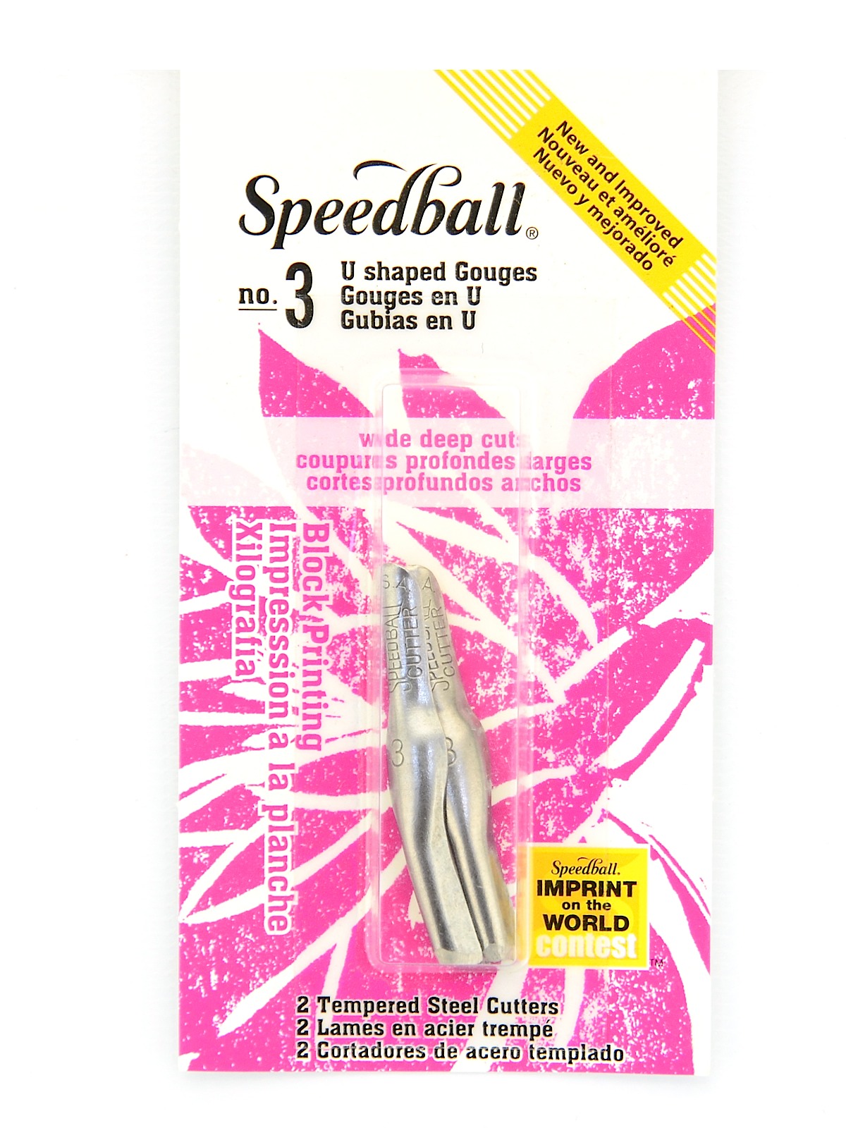 Linoleum Cutter no. 3 large line pack of 2
