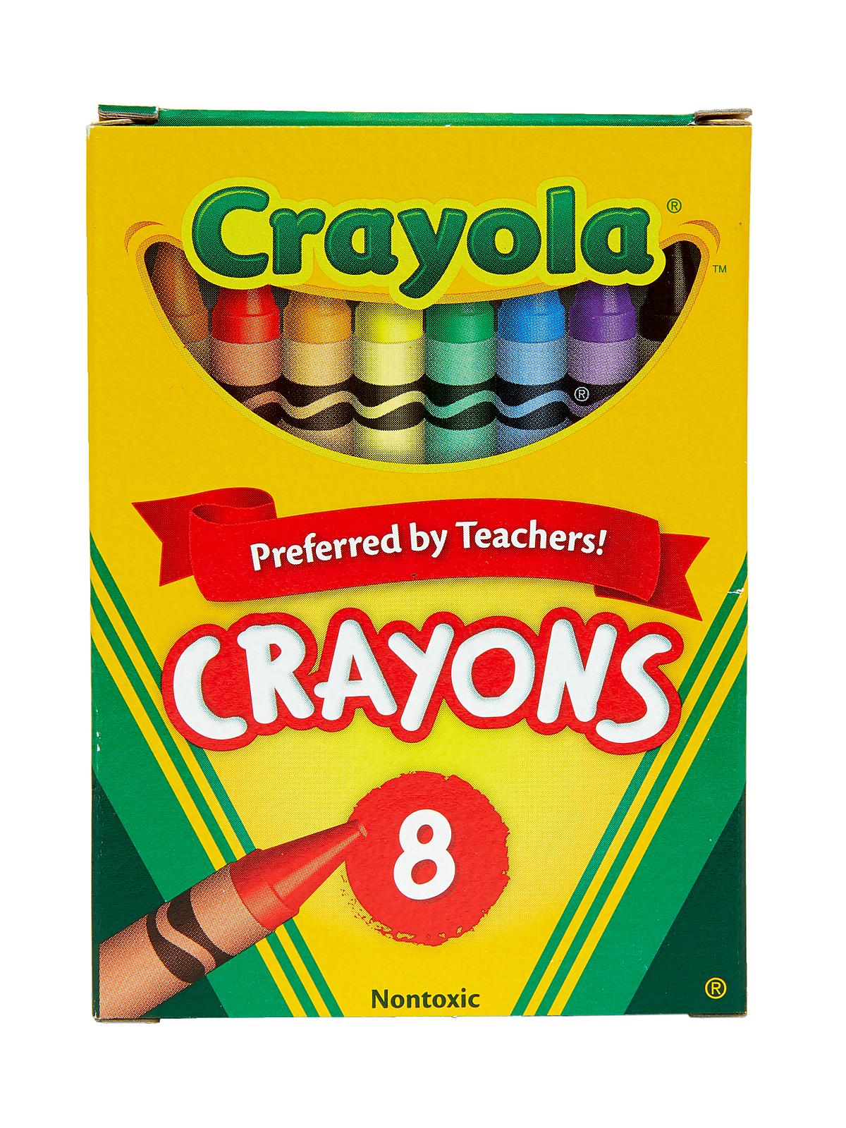 Crayons box of 8