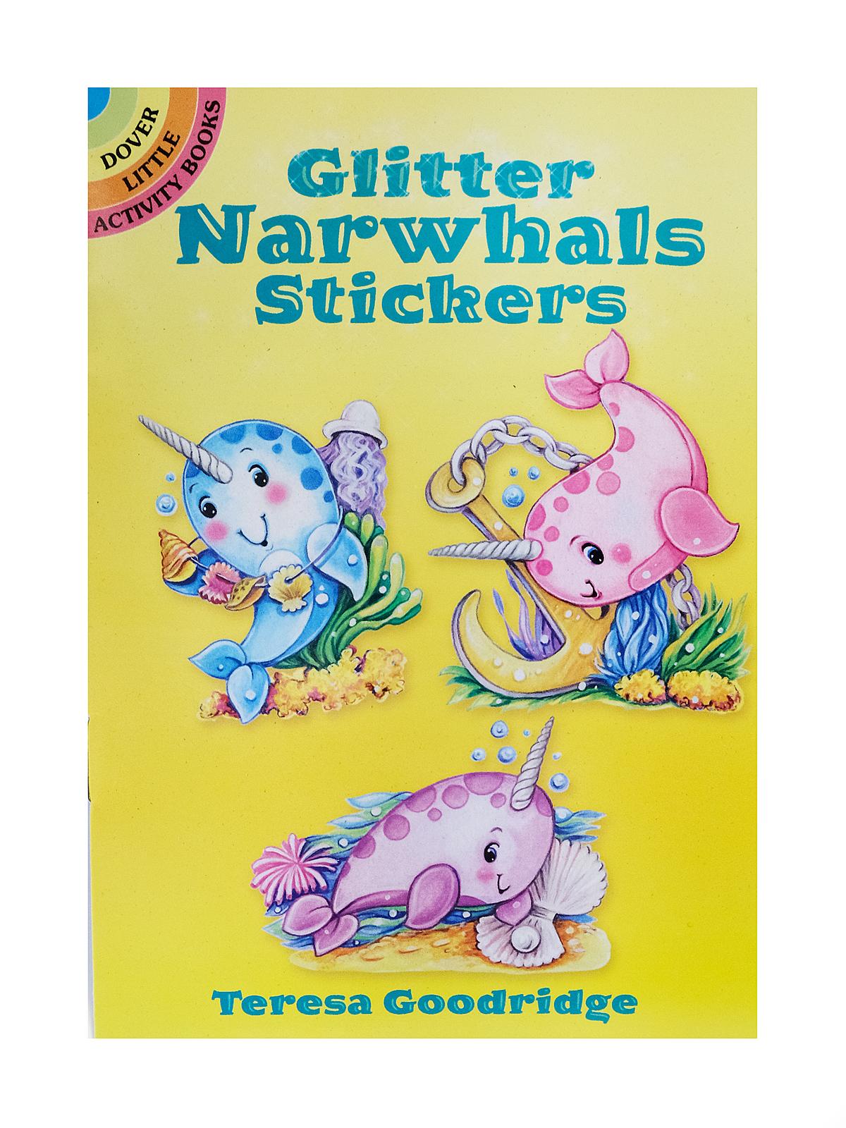 Little Activity Sticker Books Glitter Narwhals