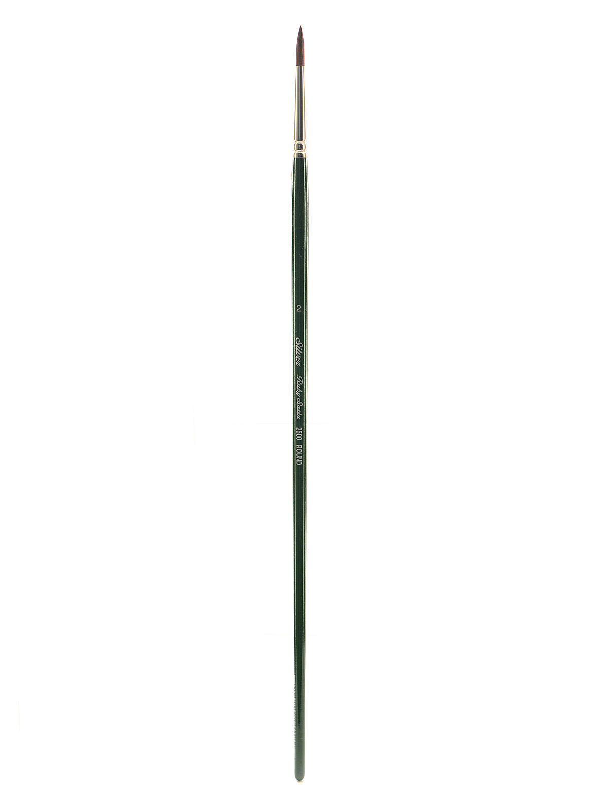 Ruby Satin Series Synthetic Brushes Long Handle 2 round 2500