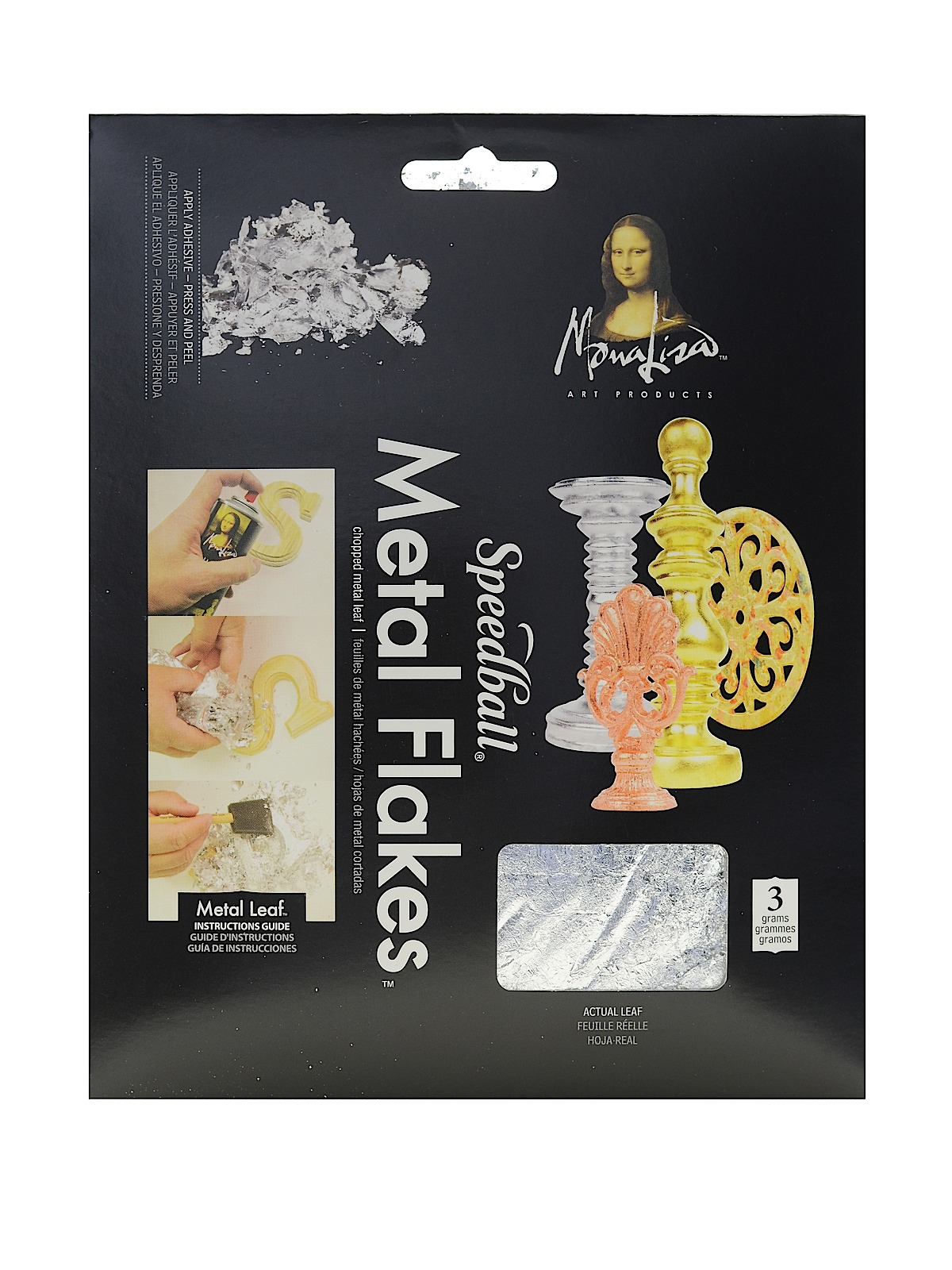 Metal Flakes silver