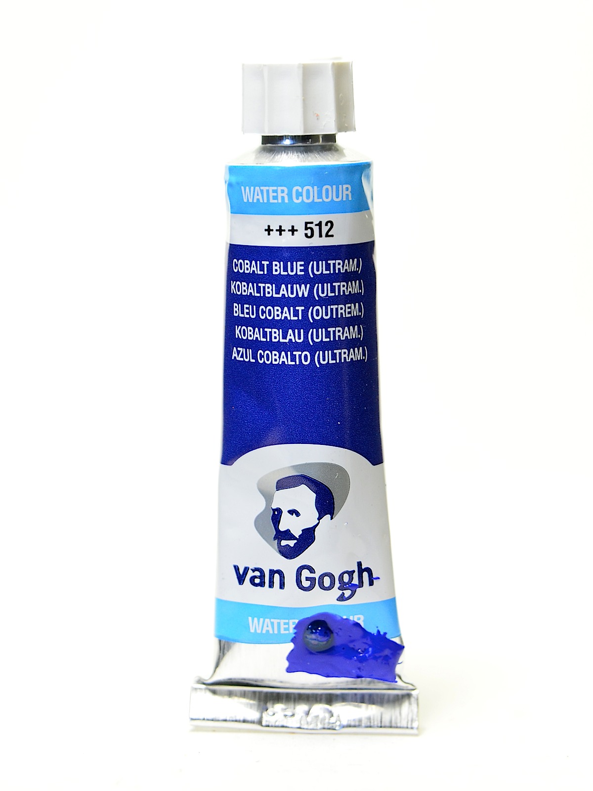 Watercolors cobalt blue