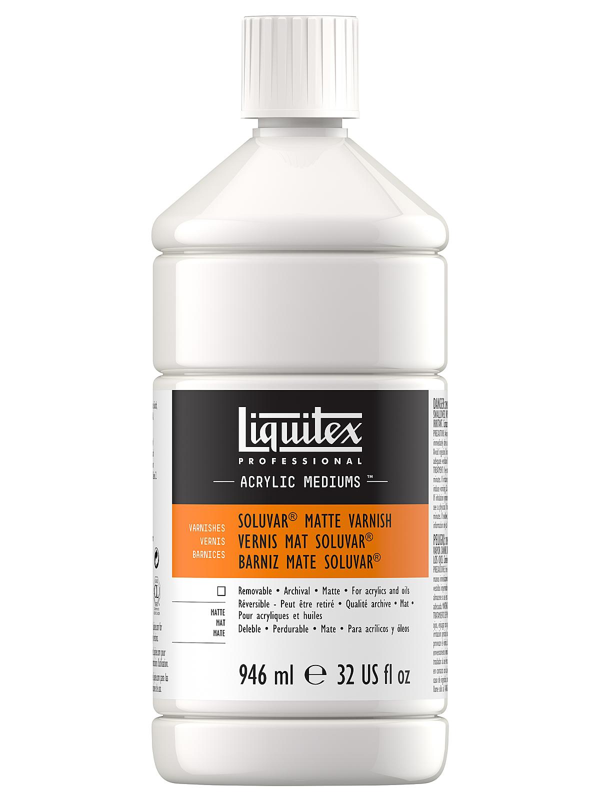 Soluvar Final Picture Varnish matte 32 oz. bottle