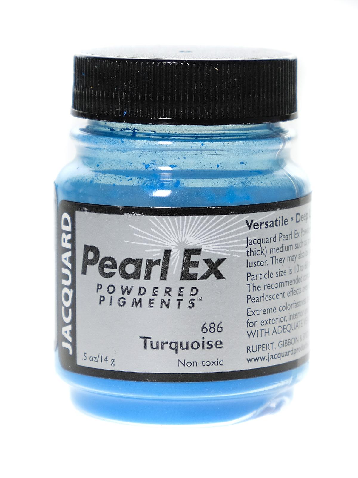 Pearl Ex Powdered Pigments turquoise 0.50 oz.
