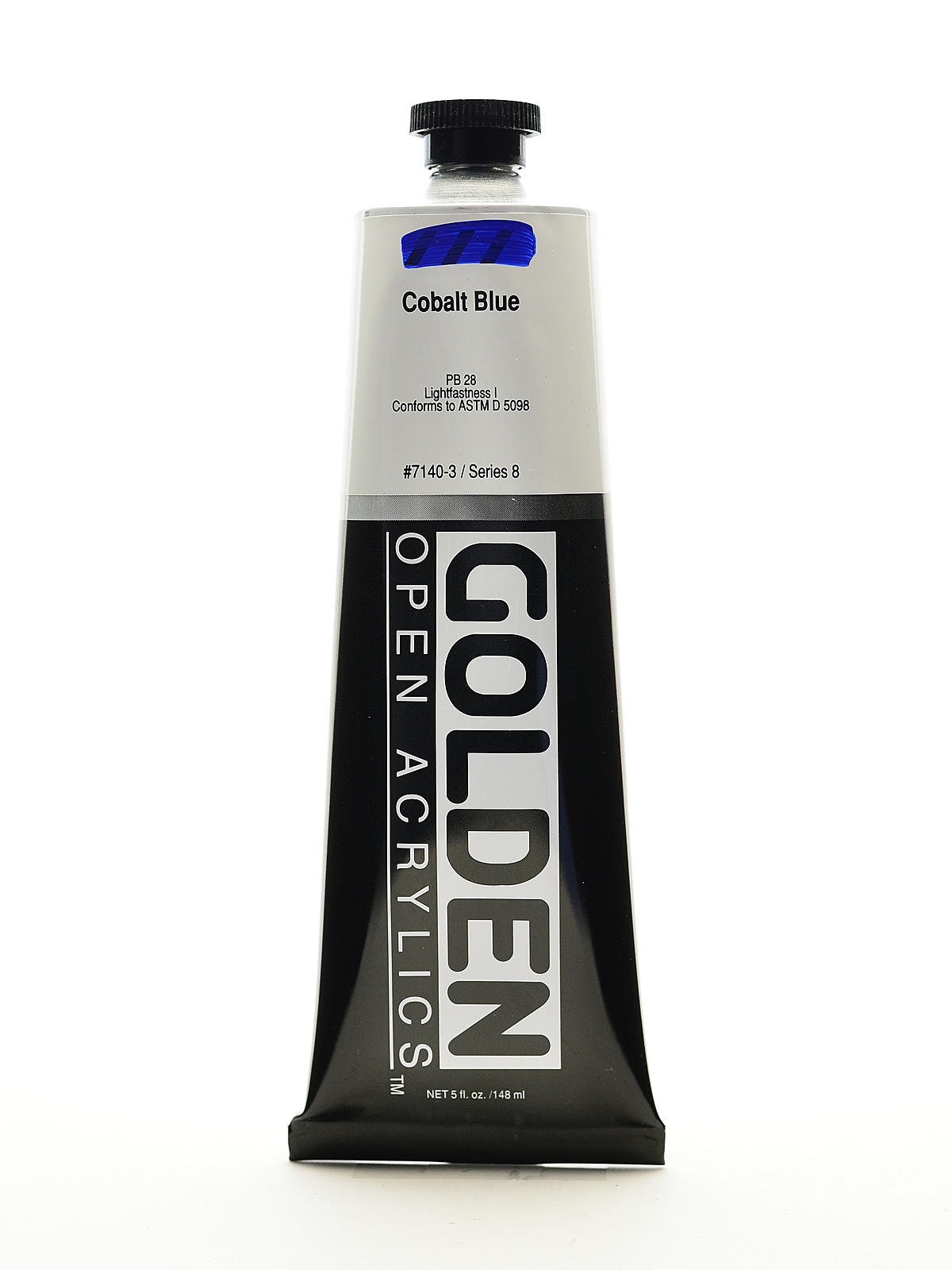 OPEN Acrylic Colors cobalt blue 5 oz. tube