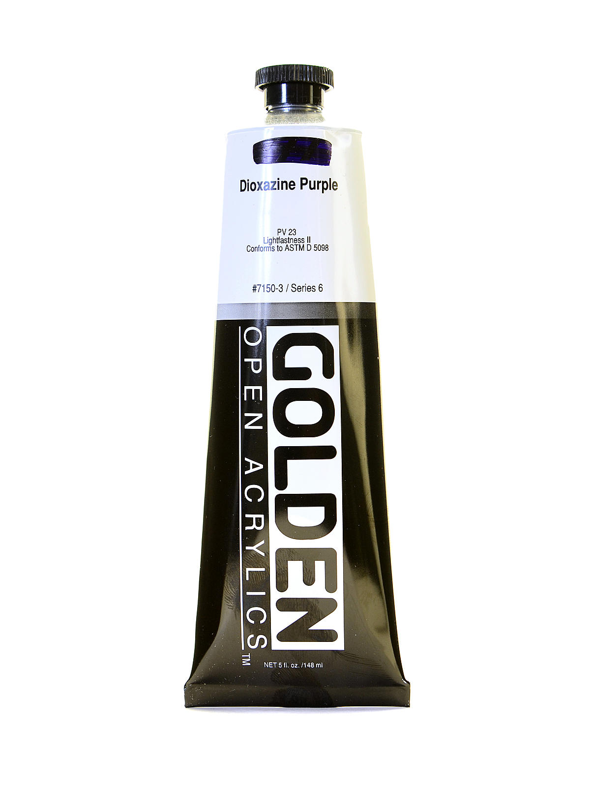 OPEN Acrylic Colors dioxazine purple 5 oz. tube