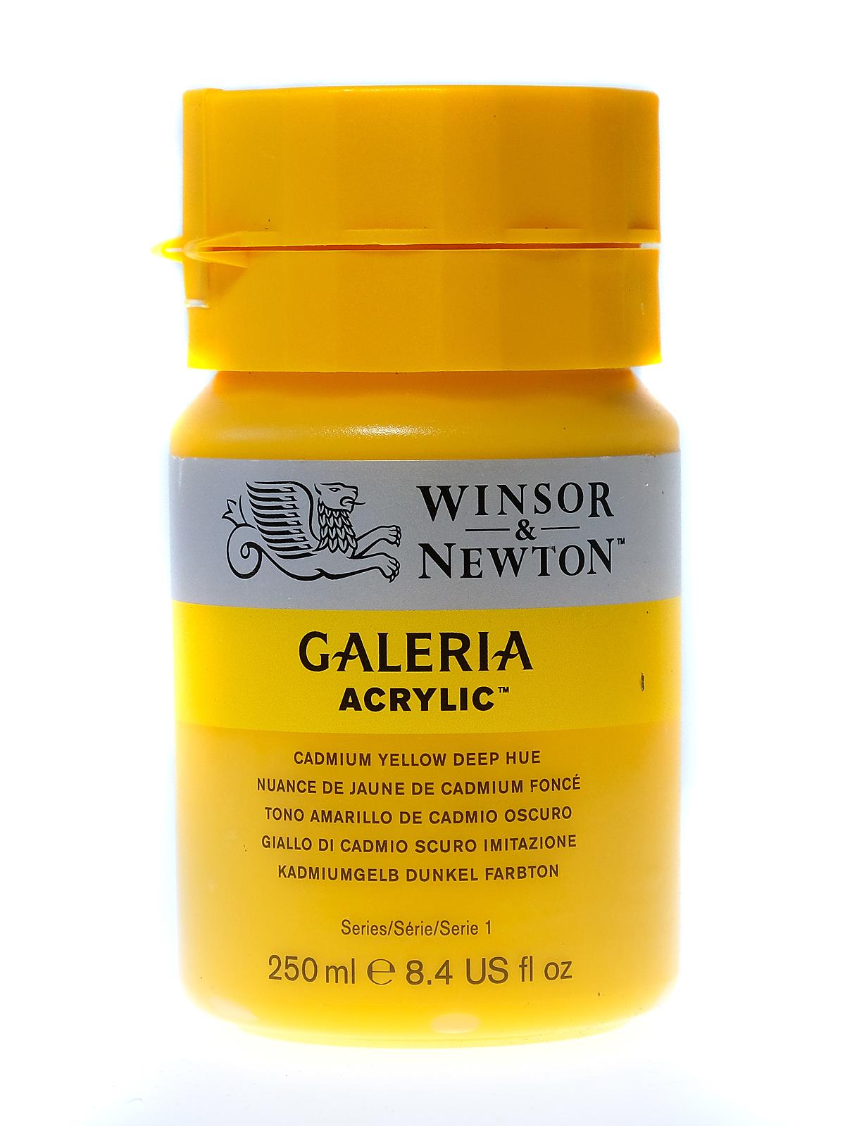 Galeria Flow Formula Acrylic Colours cadmium yellow deep hue 250 ml 115