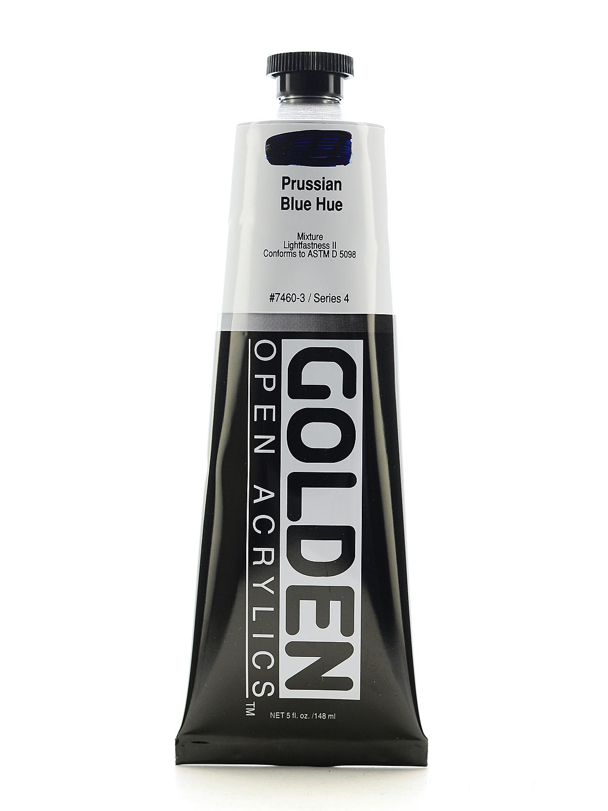 OPEN Acrylic Colors Prussian blue hue 5 oz. tube