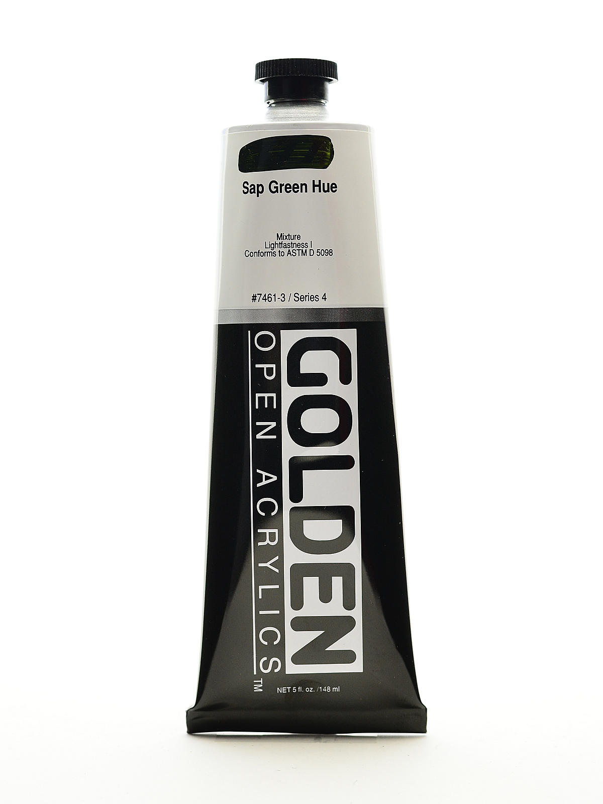 OPEN Acrylic Colors sap green hue 5 oz. tube