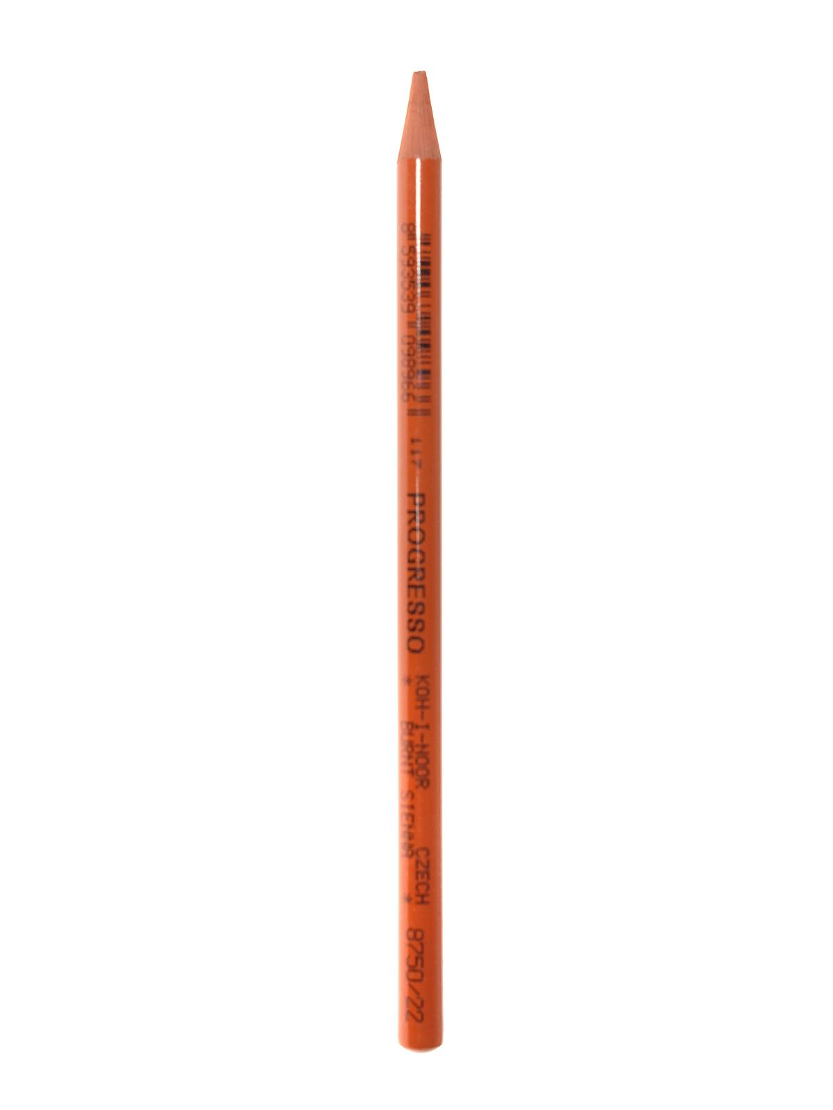 Progresso Woodless Colour Pencils burnt sienna each
