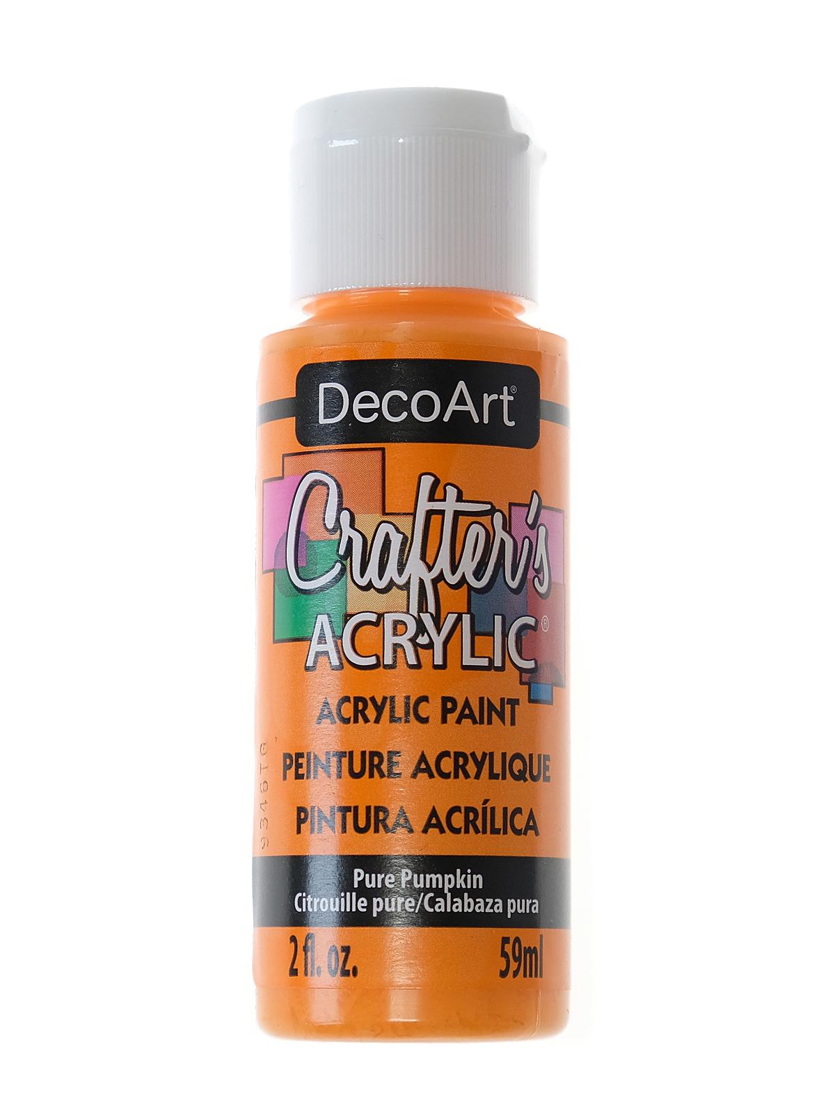 Crafters Acrylic 2 oz pure pumpkin