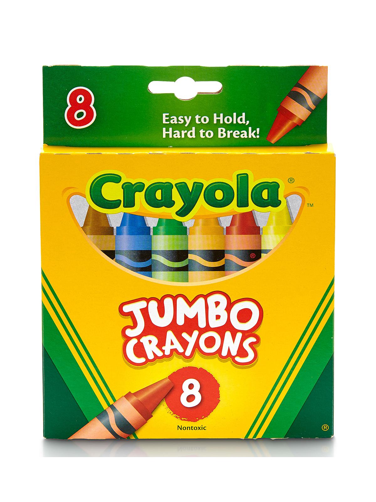 Jumbo Crayons box of 8