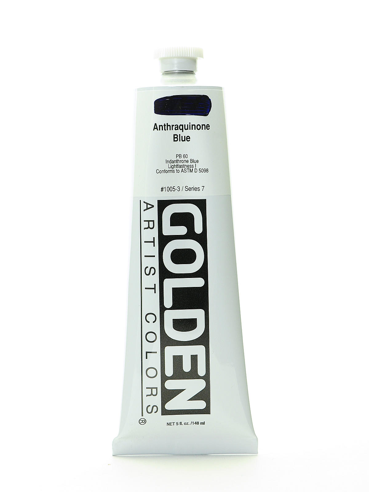 Heavy Body Acrylics anthraquinone blue 5 oz.