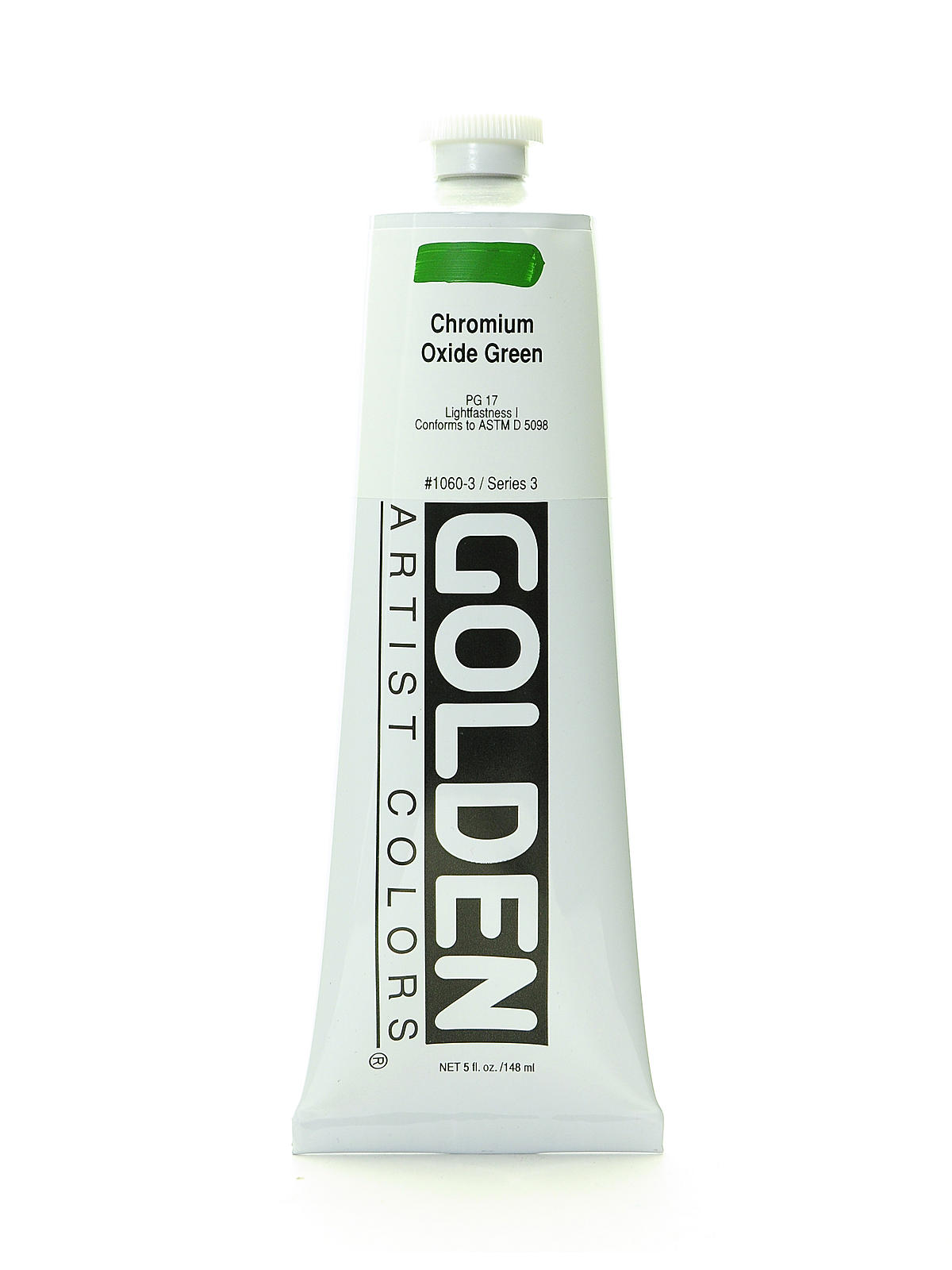 Heavy Body Acrylics chromium oxide green 5 oz.