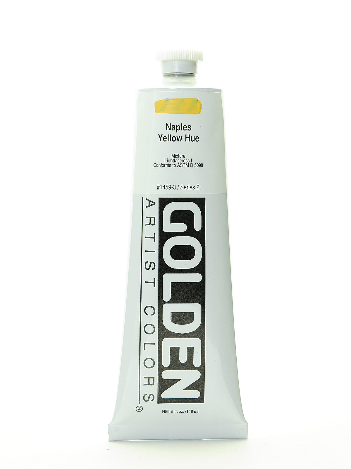 Heavy Body Acrylics historical naples yellow hue 5 oz.