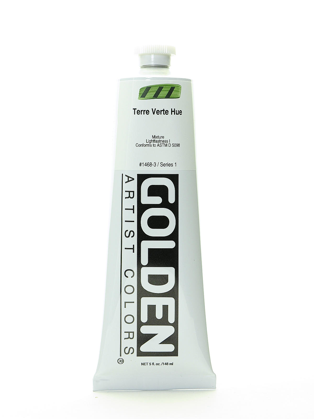 Heavy Body Acrylics historical terre verte hue 5 oz.