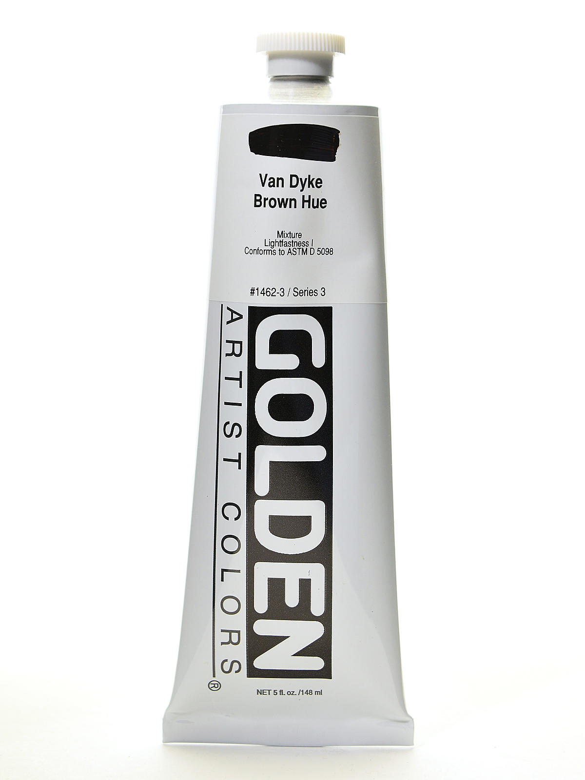 Heavy Body Acrylics historical van dyke brown hue 5 oz.