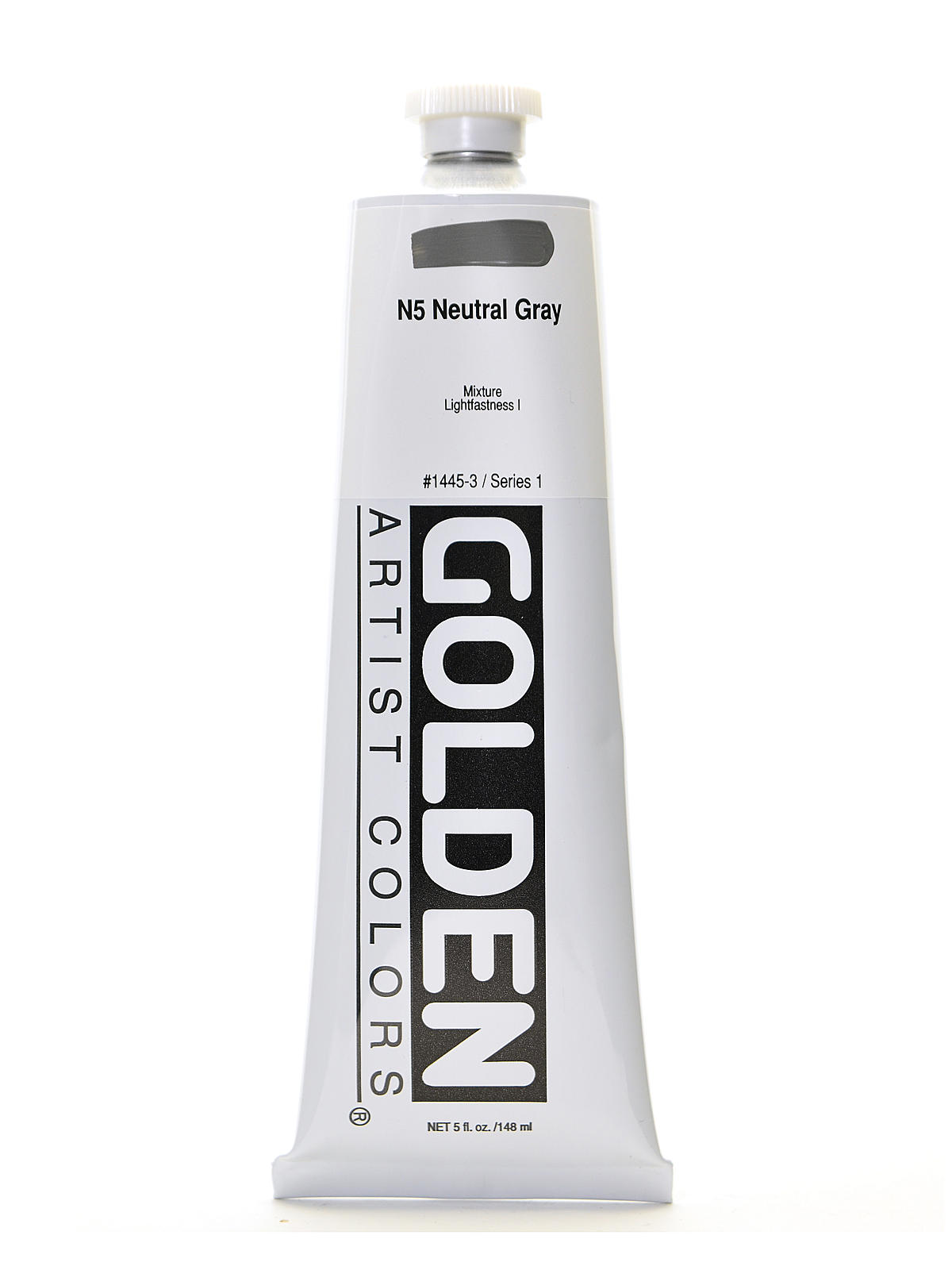 Heavy Body Acrylics neutral gray 5 5 oz.