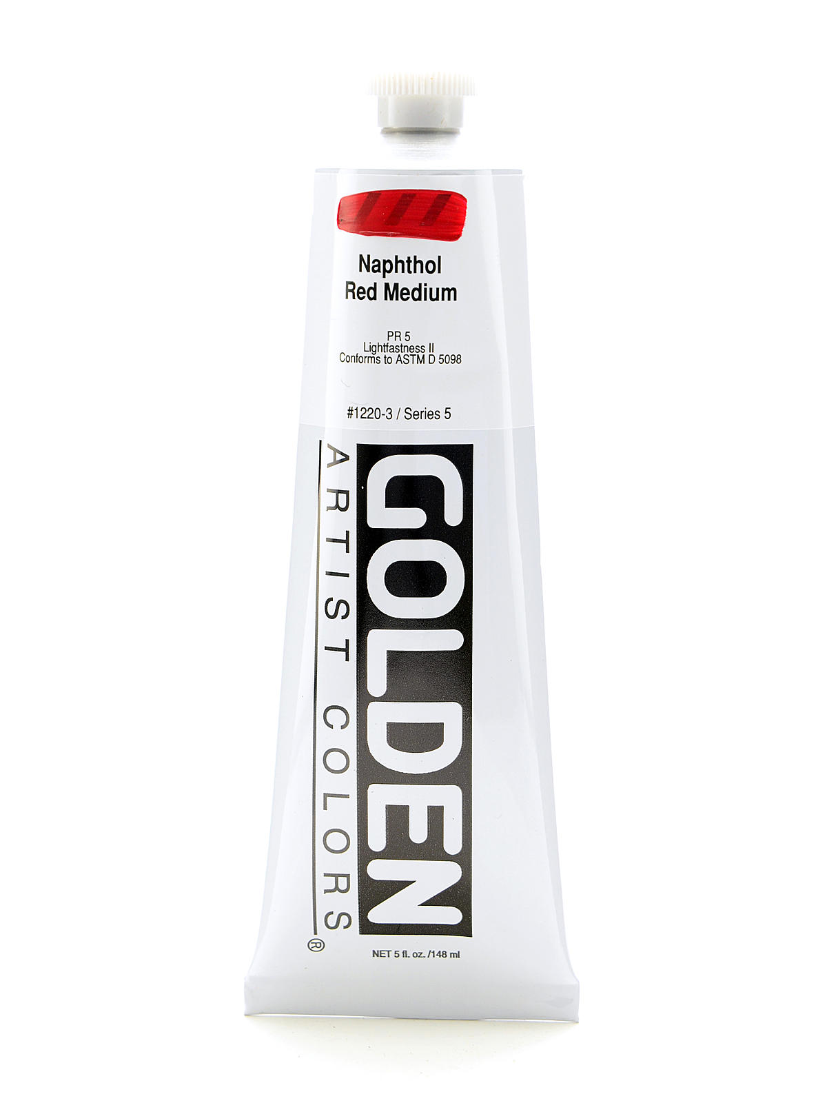 Heavy Body Acrylics naphthol red medium 5 oz.