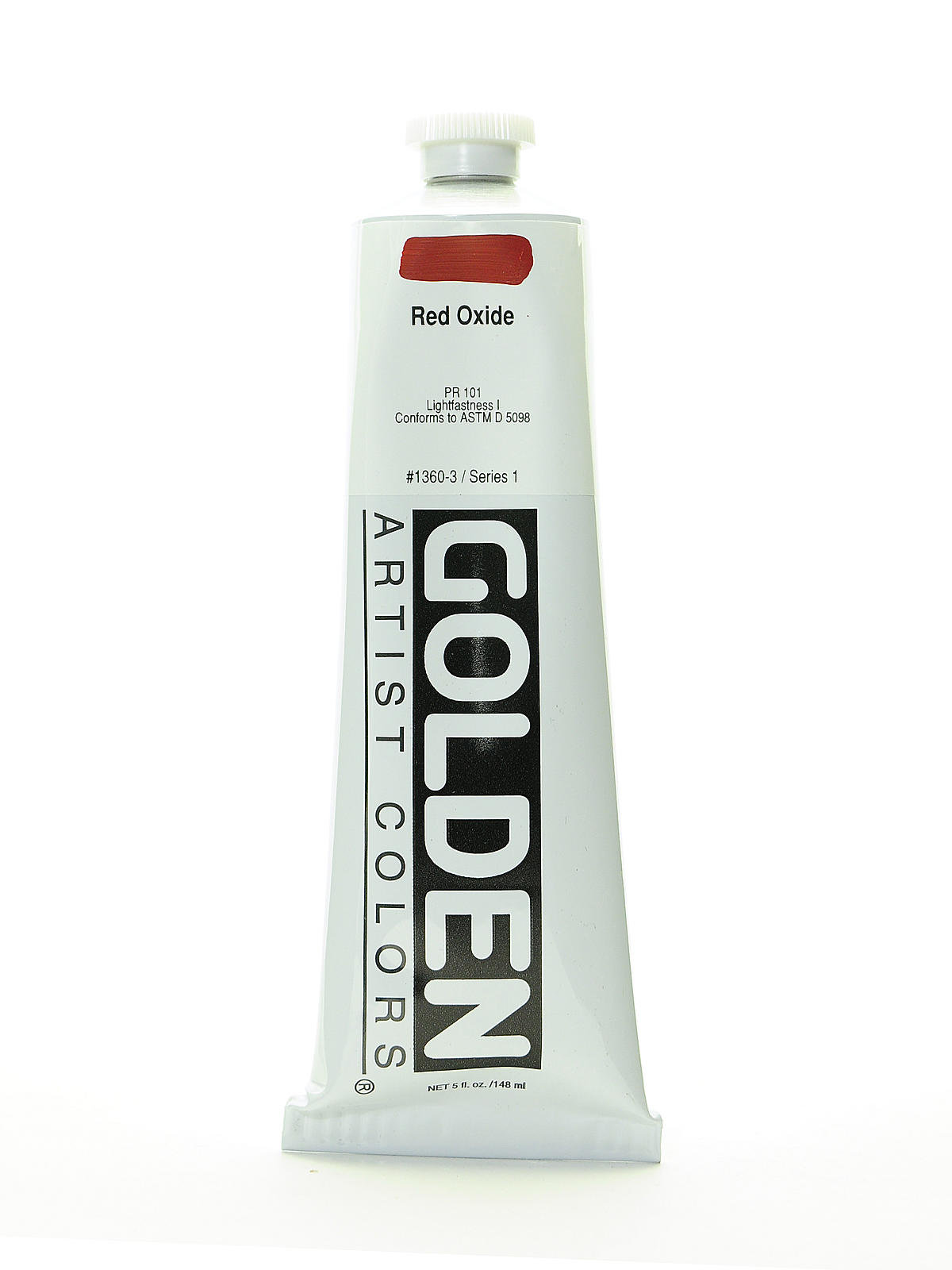 Heavy Body Acrylics red oxide 5 oz.