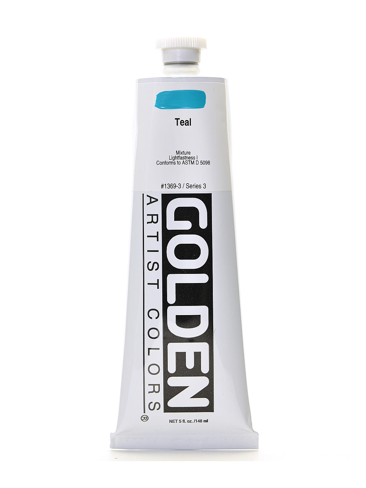 Heavy Body Acrylics teal 5 oz.