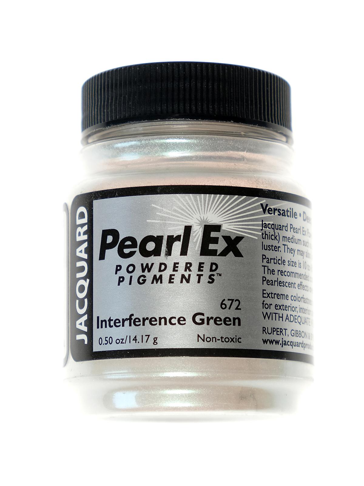 Pearl Ex Powdered Pigments interference green 0.50 oz.