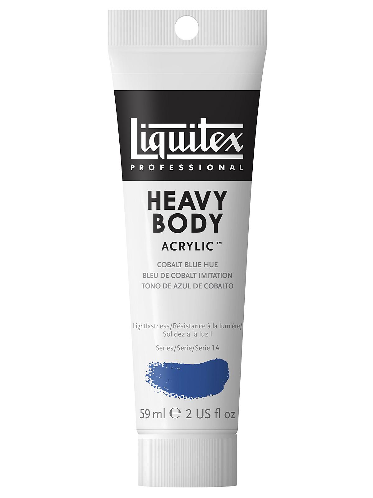 Heavy Body Professional Artist Acrylic Colors cobalt blue 2 oz.