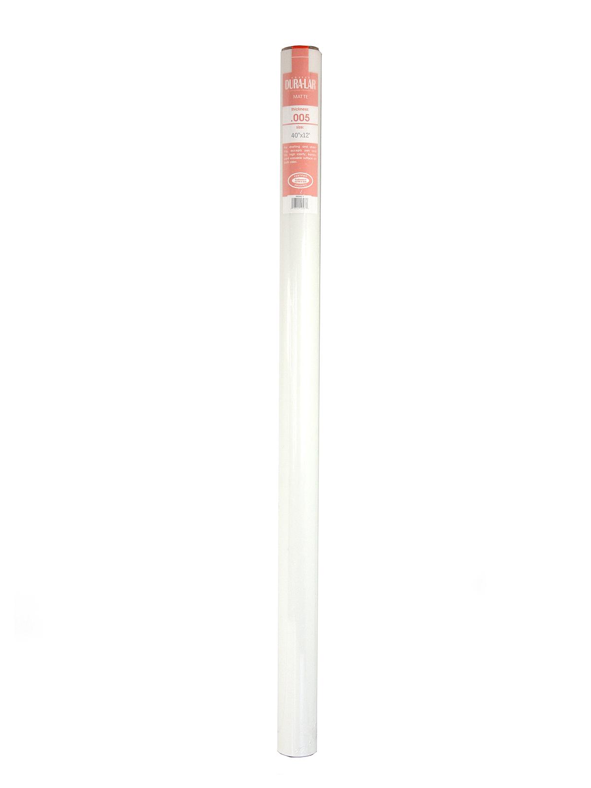 Matte Dura-Lar Polyester Film Roll 40 in. x 12 ft. roll
