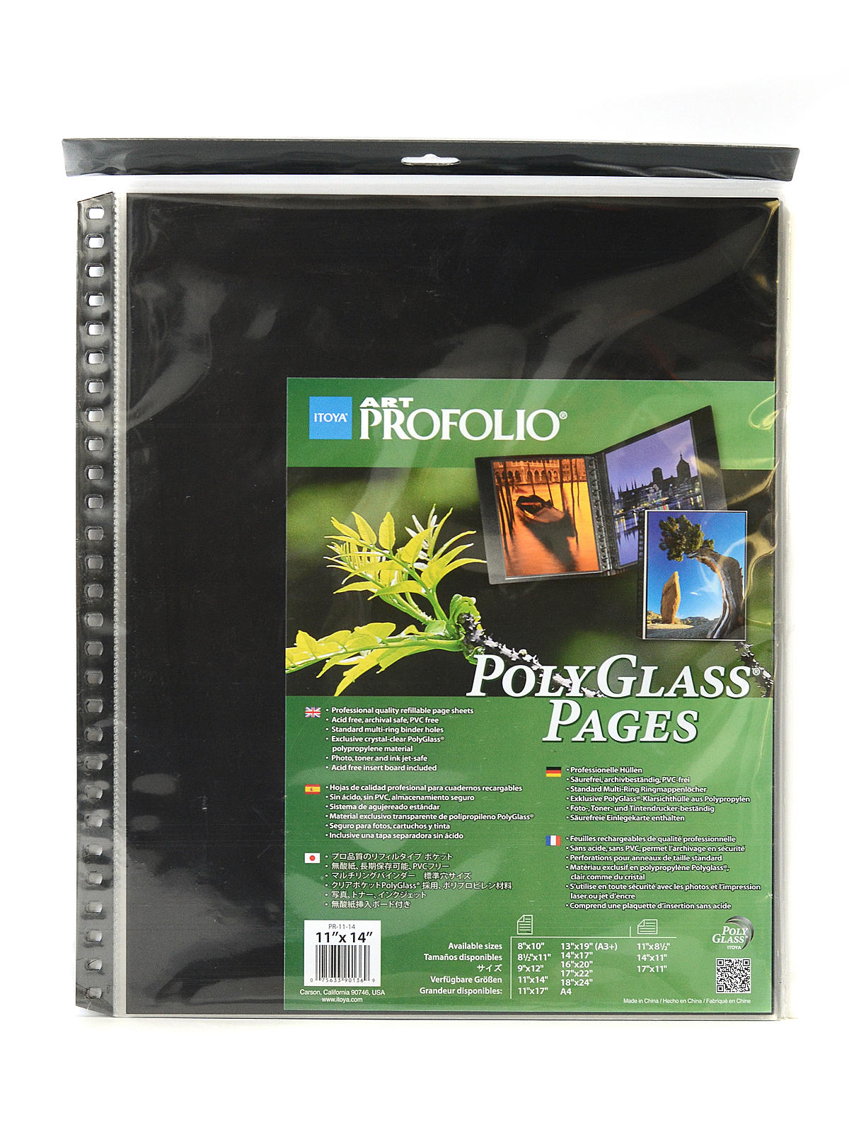Polyglass Pages 11 In. X 14 In. Vertical Pack Of 10