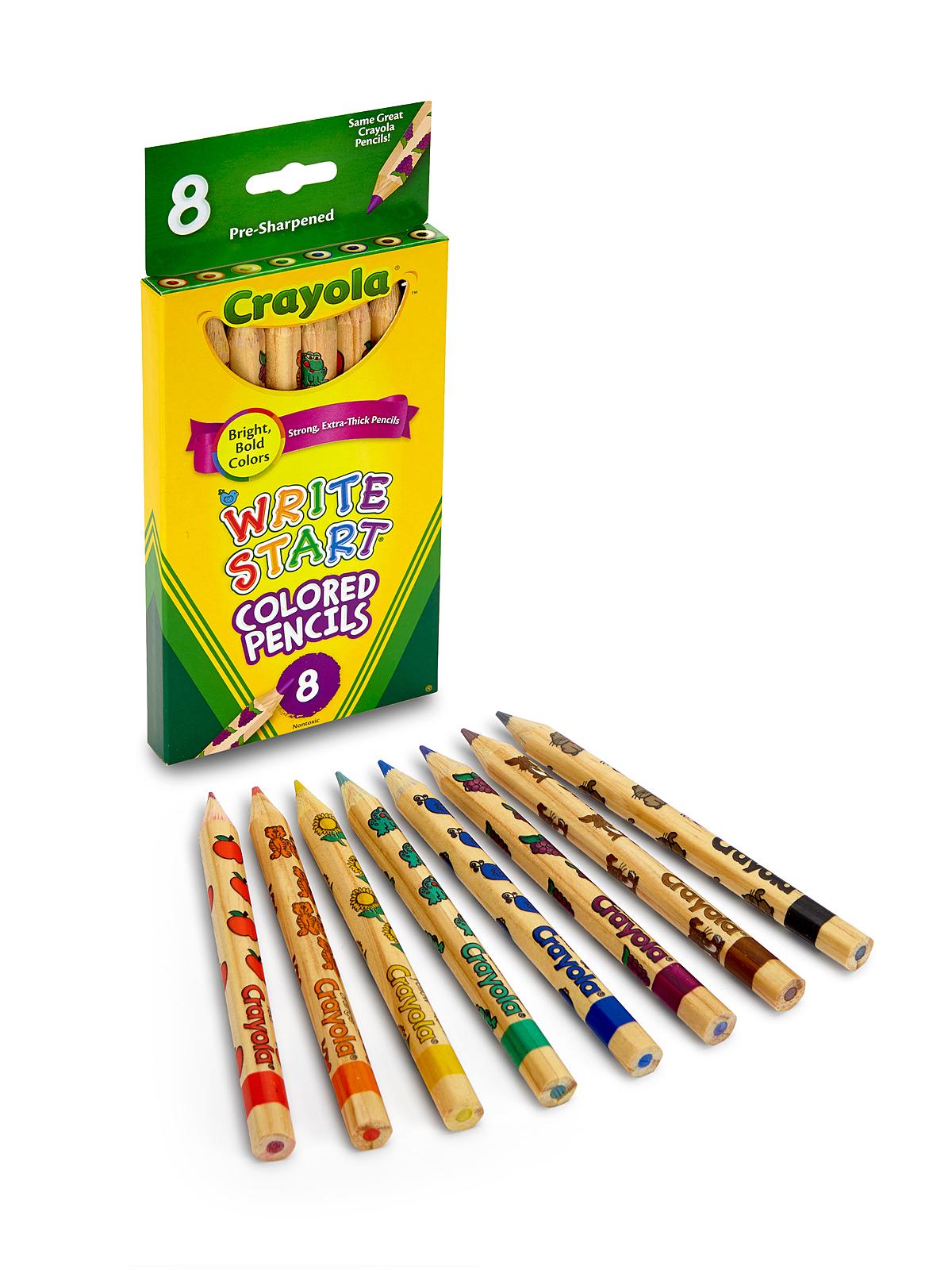 Write Start Colored Pencils Box Of 8