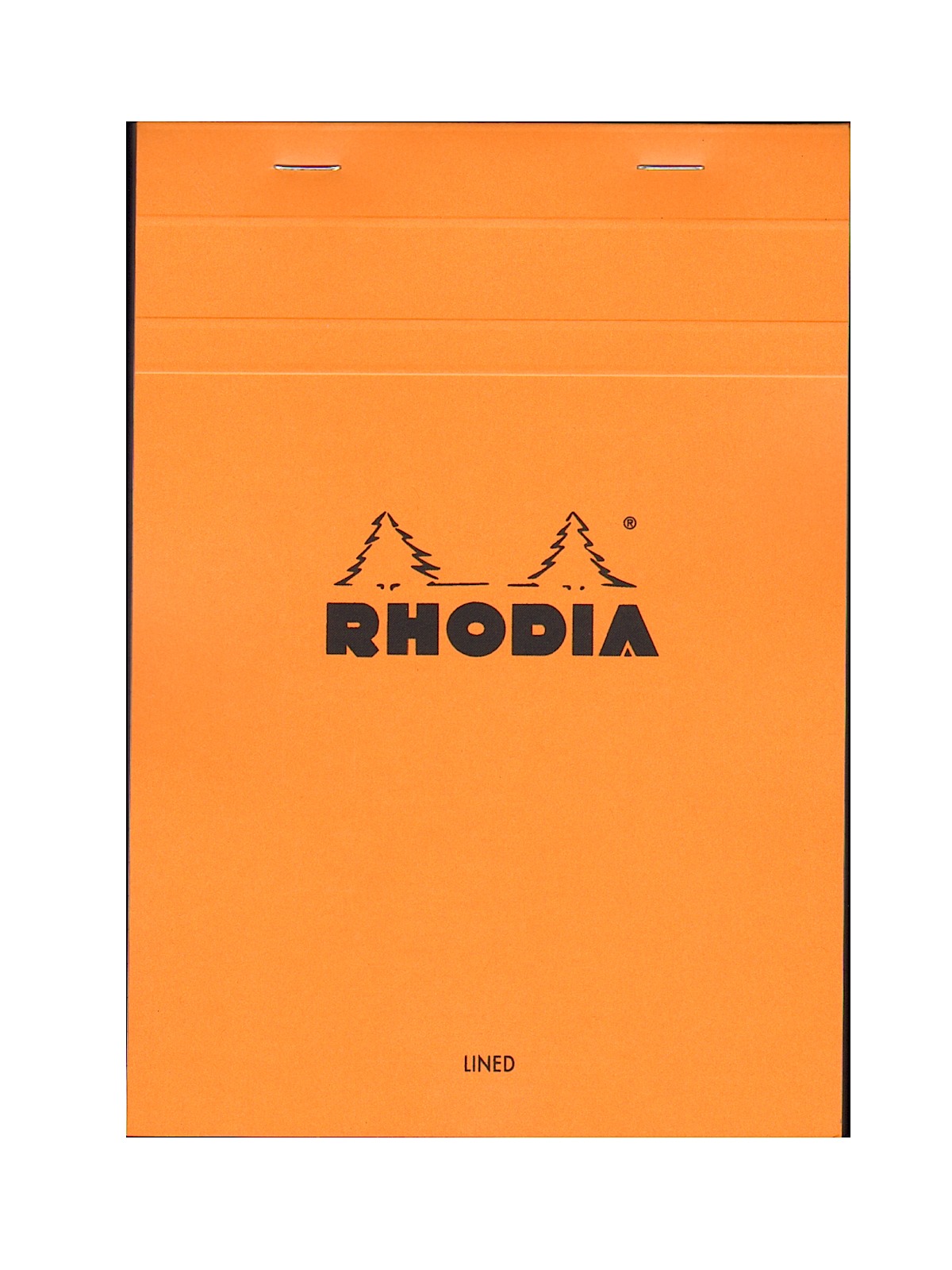 Classic French Paper Pads ruled with margin 6 in. x 8 1 4 in. orange