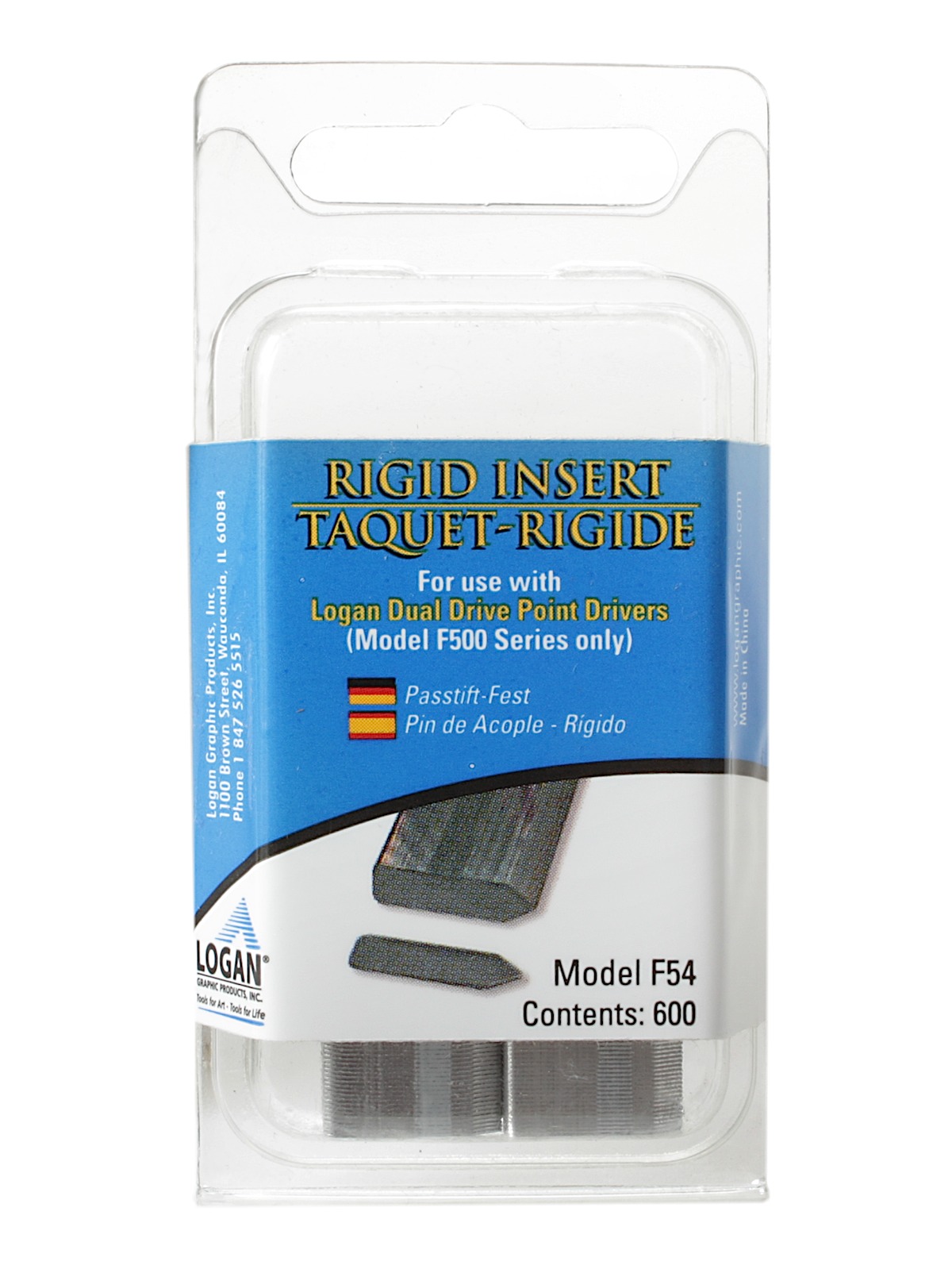 Dual Point Driver Rigid Points pack of 600