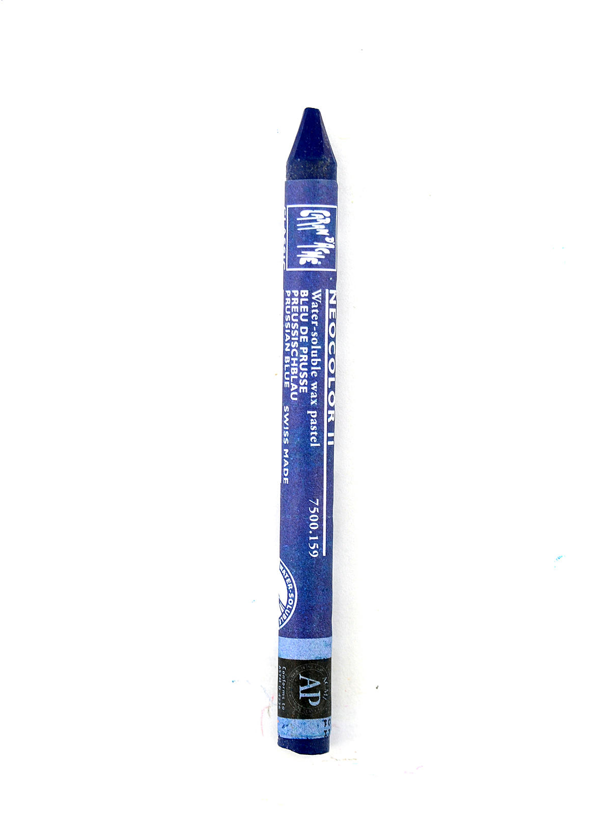 Neocolor II Aquarelle Water Soluble Wax Pastels Prussian blue