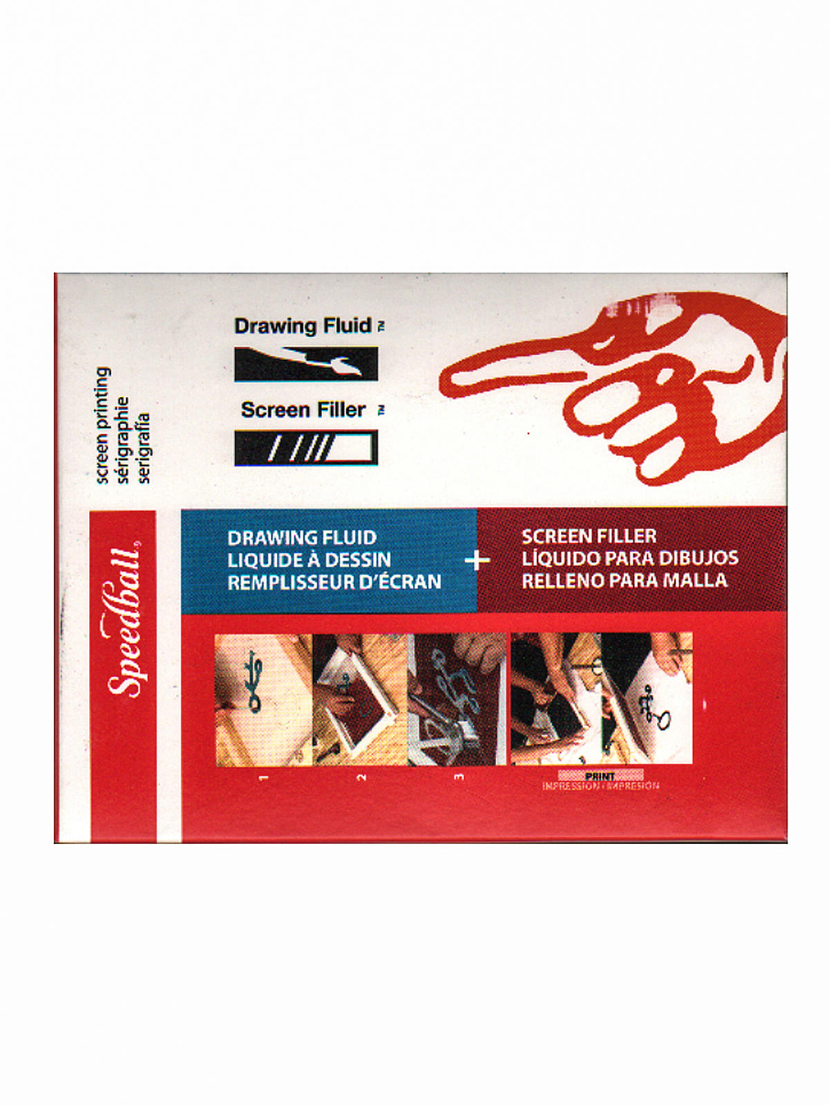 Drawing Fluid and Screen Filler Kit each