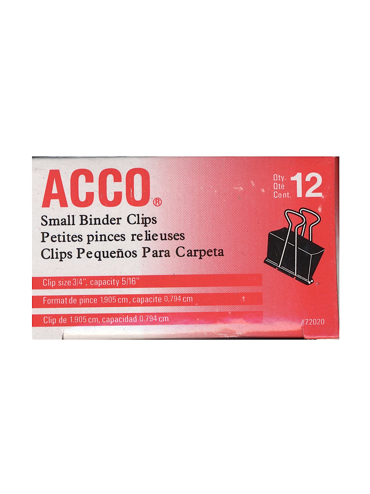 Binder Clips 3 4 in.