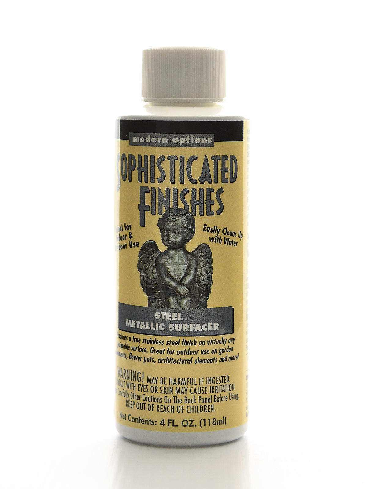 Sophisticated Finishes Metallic Surfacers steel 4 oz.