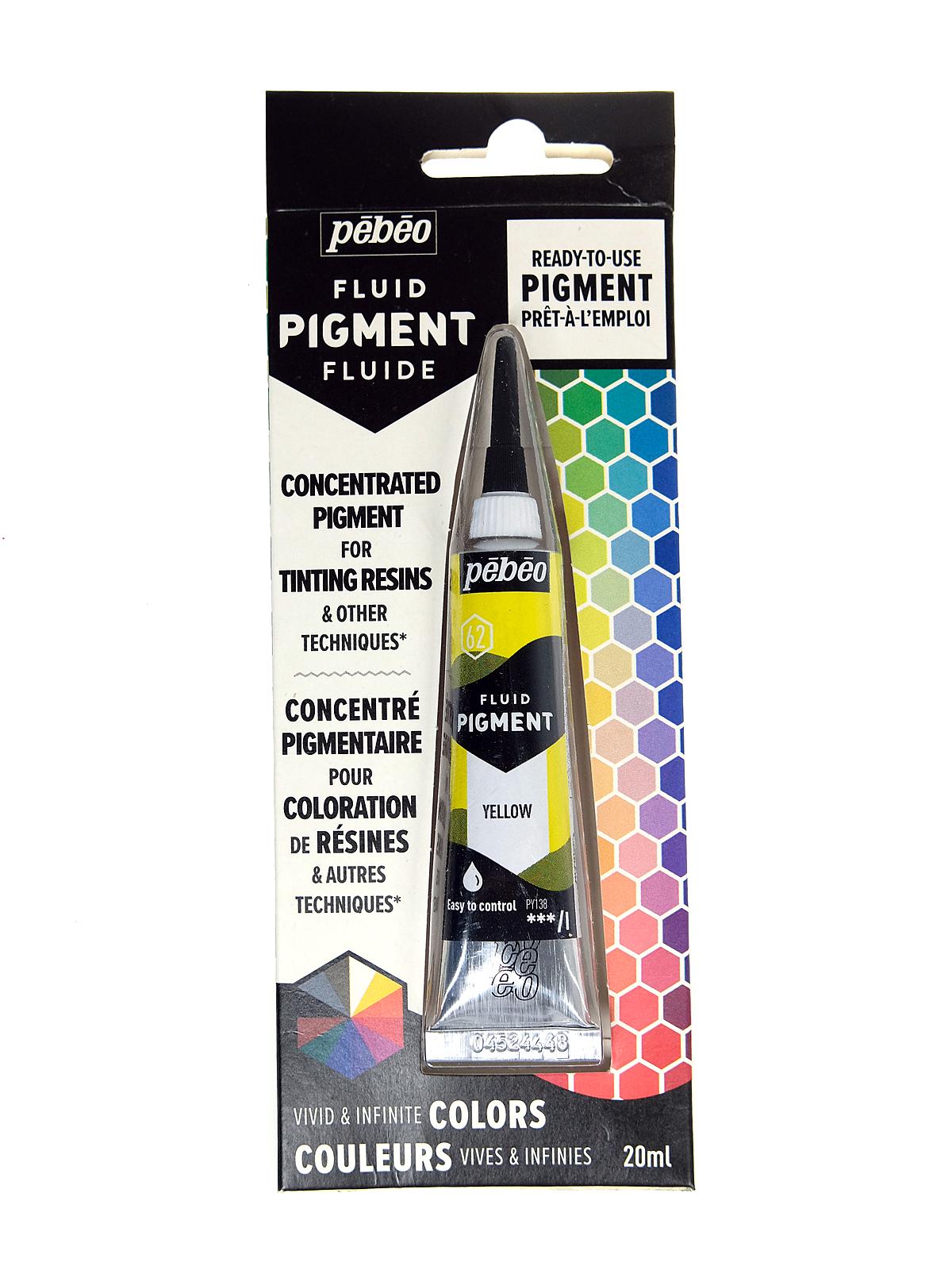Fluid Pigment yellow 20 ml
