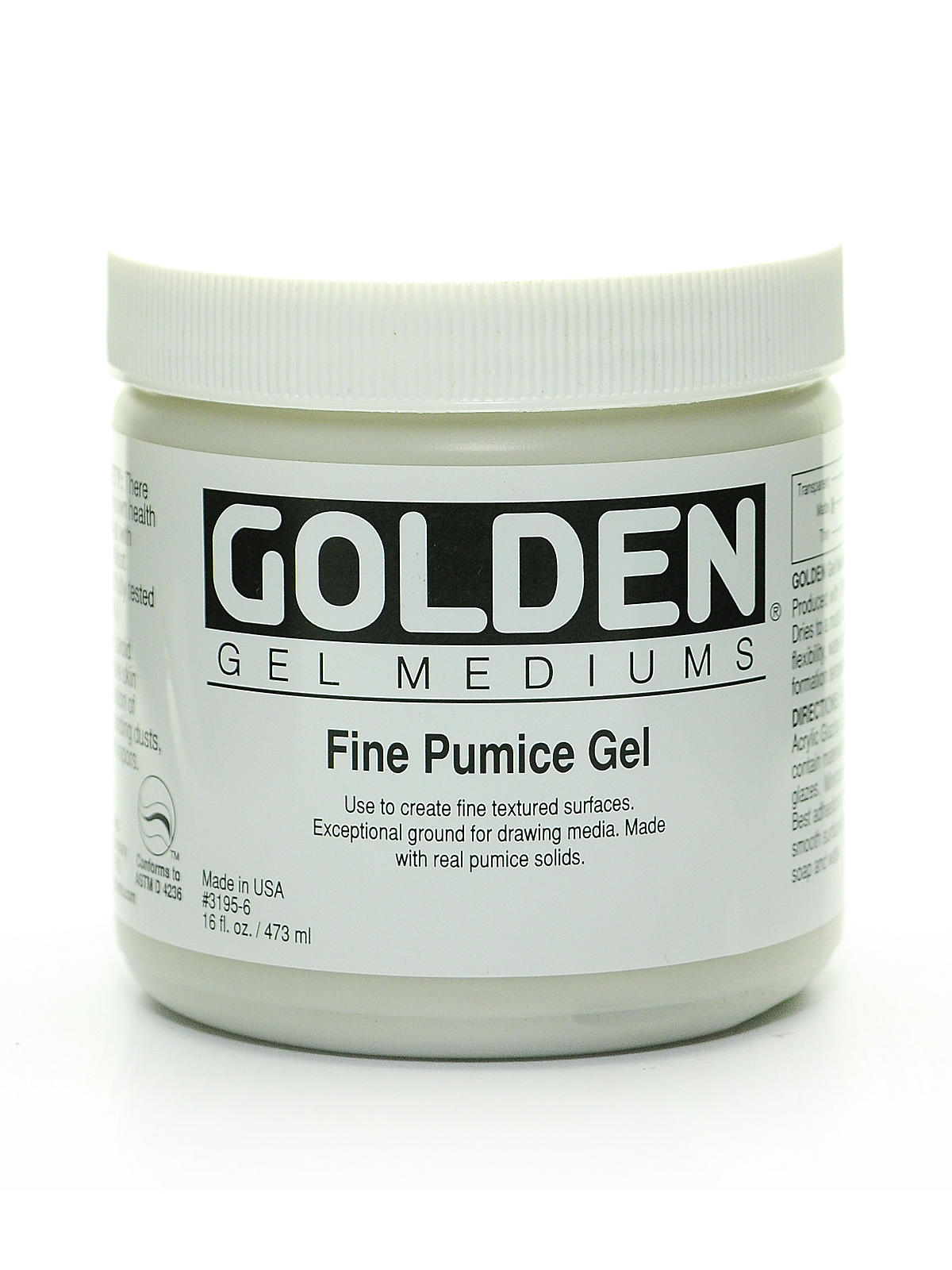 Pumice Gels fine 16 oz.