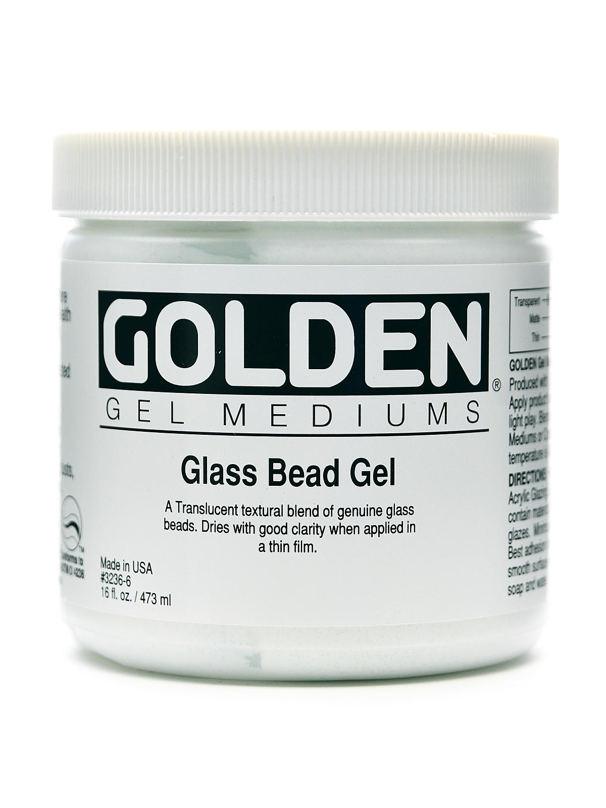 Glass Bead Gel 16 Oz.