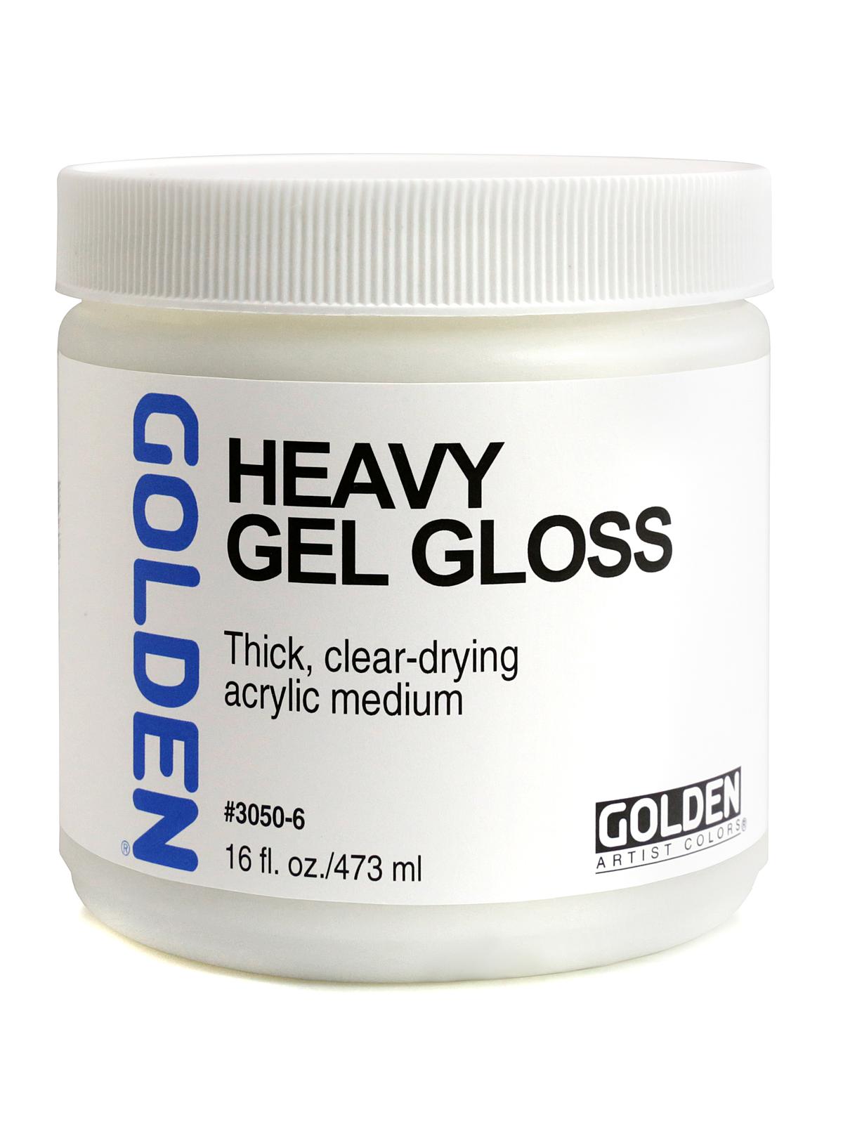 Gel Mediums heavy gloss 16 oz.