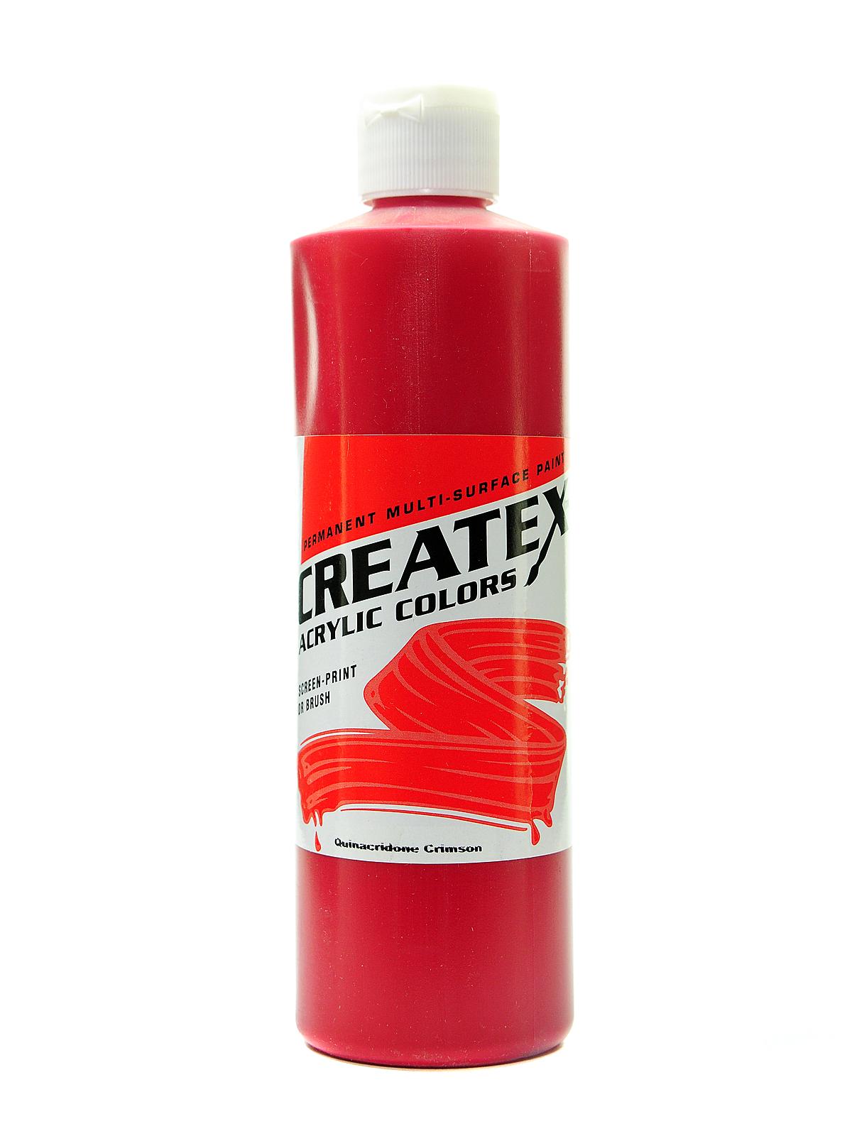 Acrylic Colors quinacridone crimson 16 oz.