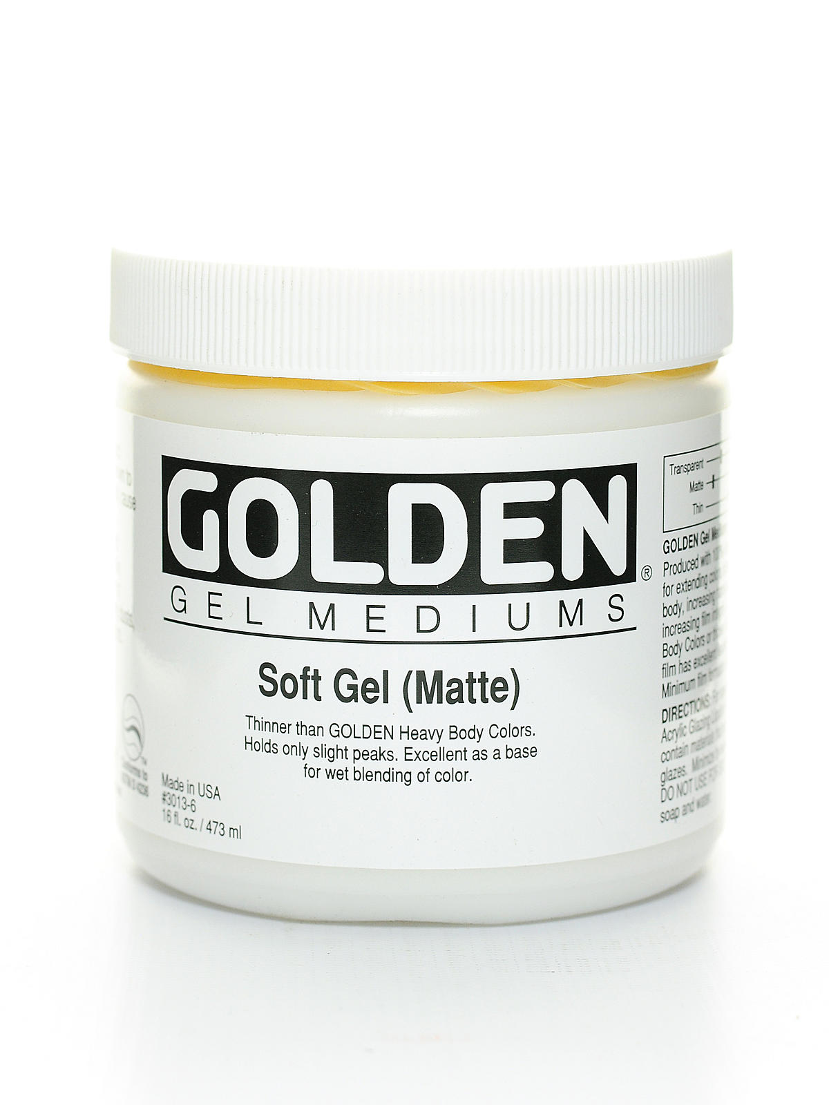 Gel Mediums soft matte 16 oz.