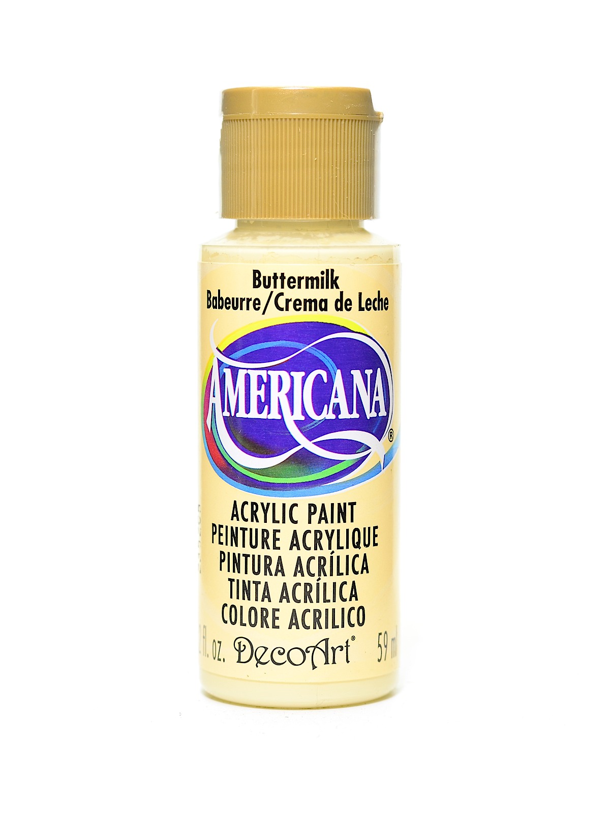 Americana Acrylic Paints buttermilk 2 oz.