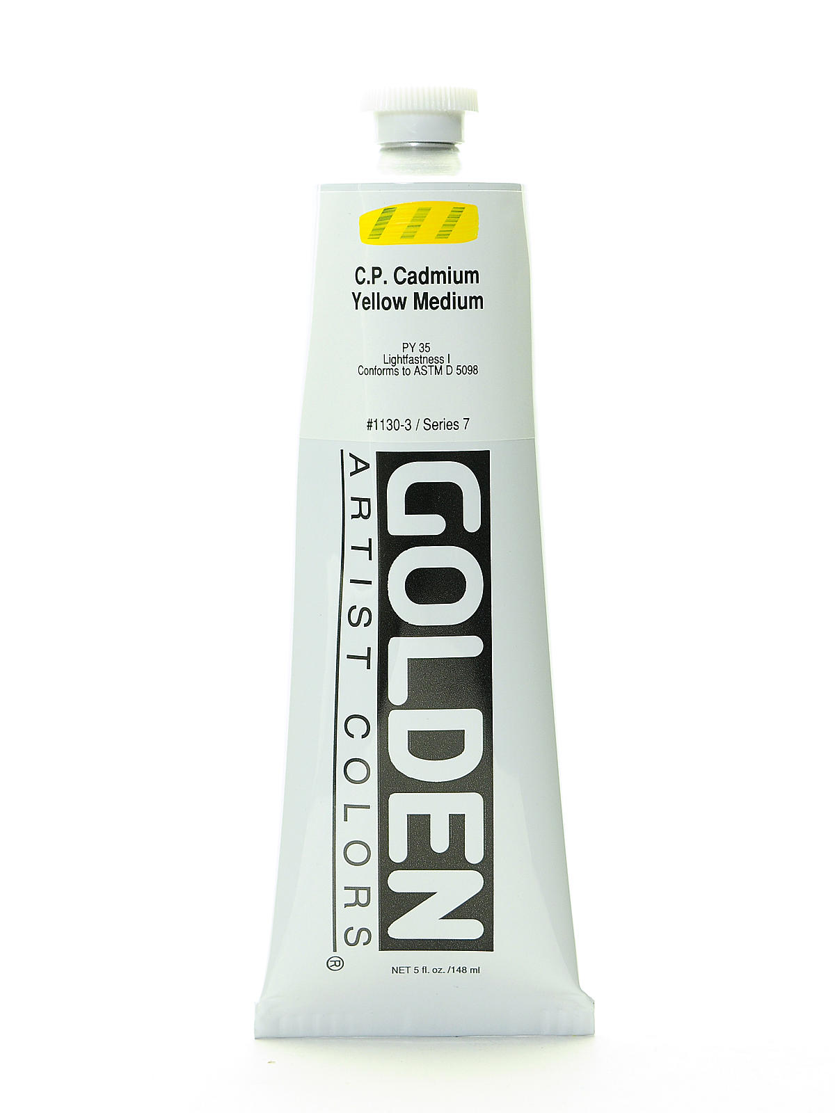 Heavy Body Acrylics cadmium yellow medium (CP) 5 oz.